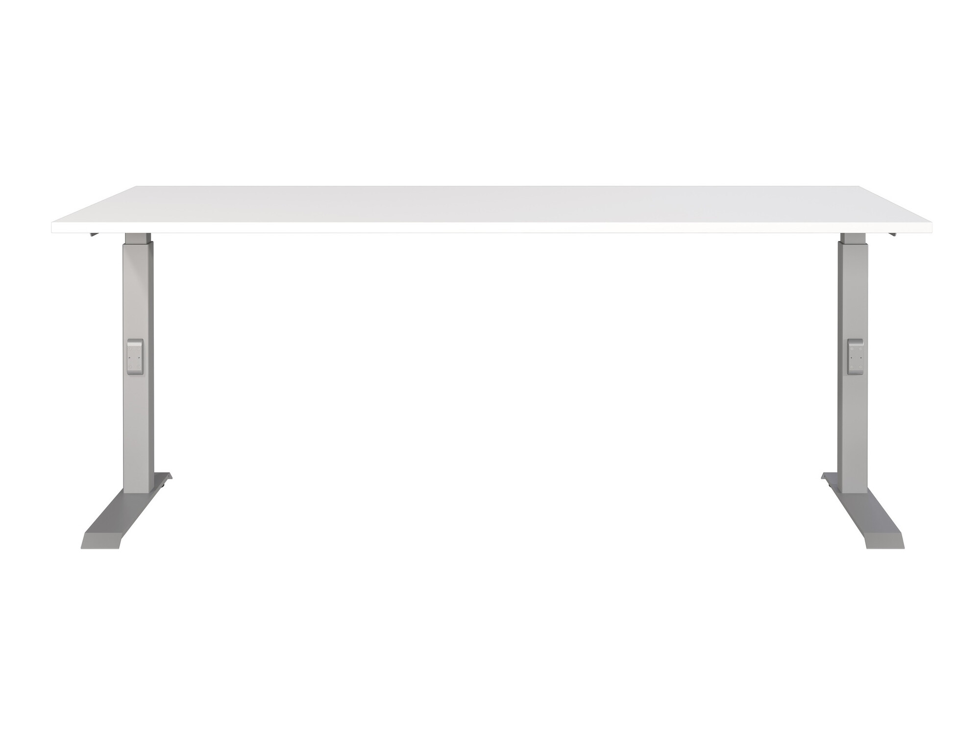 Bürotisch Sacramento 422 (Weiss + Silber)