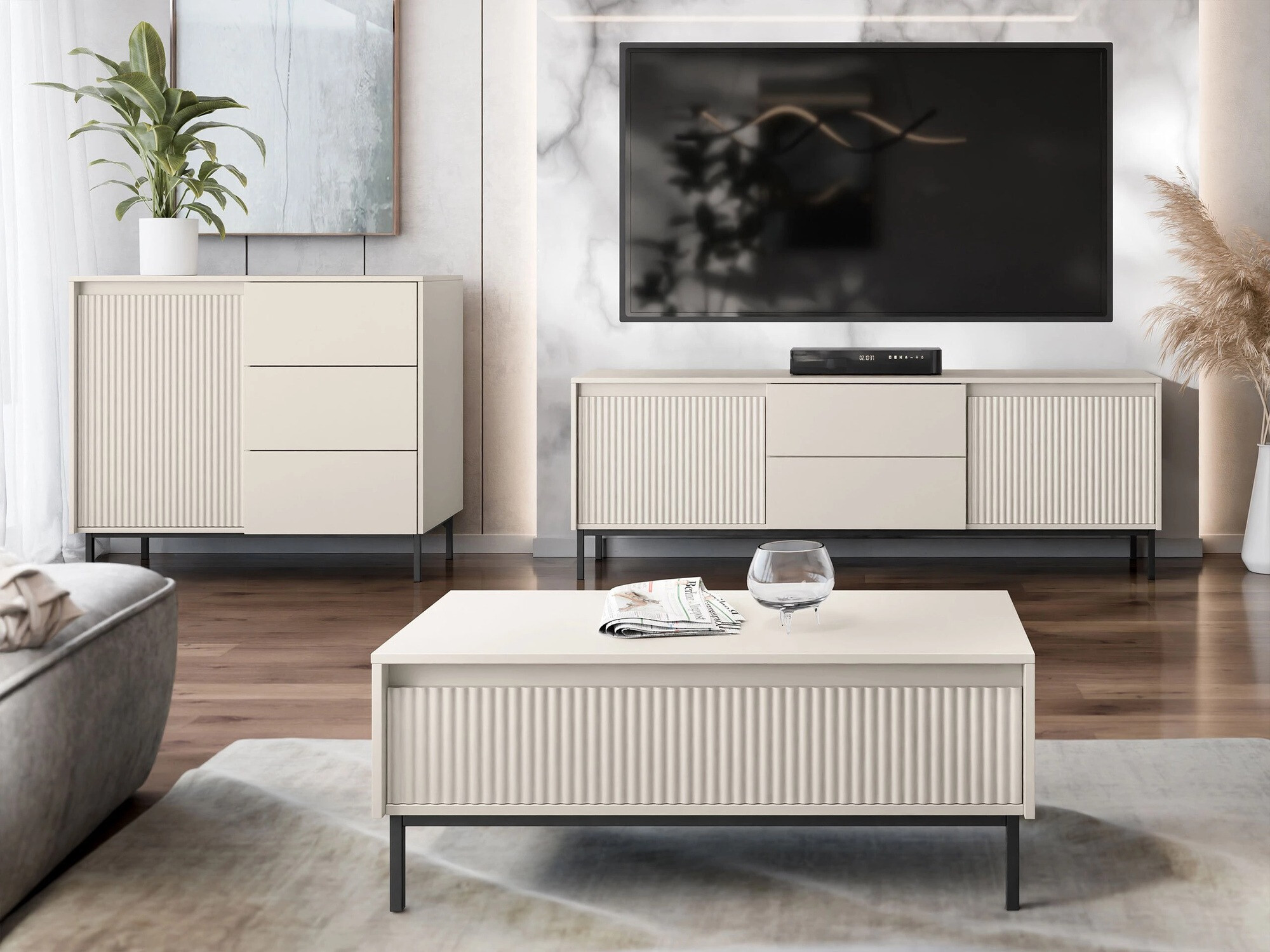 Wohnzimmer-Sets Comfivo Delruva II