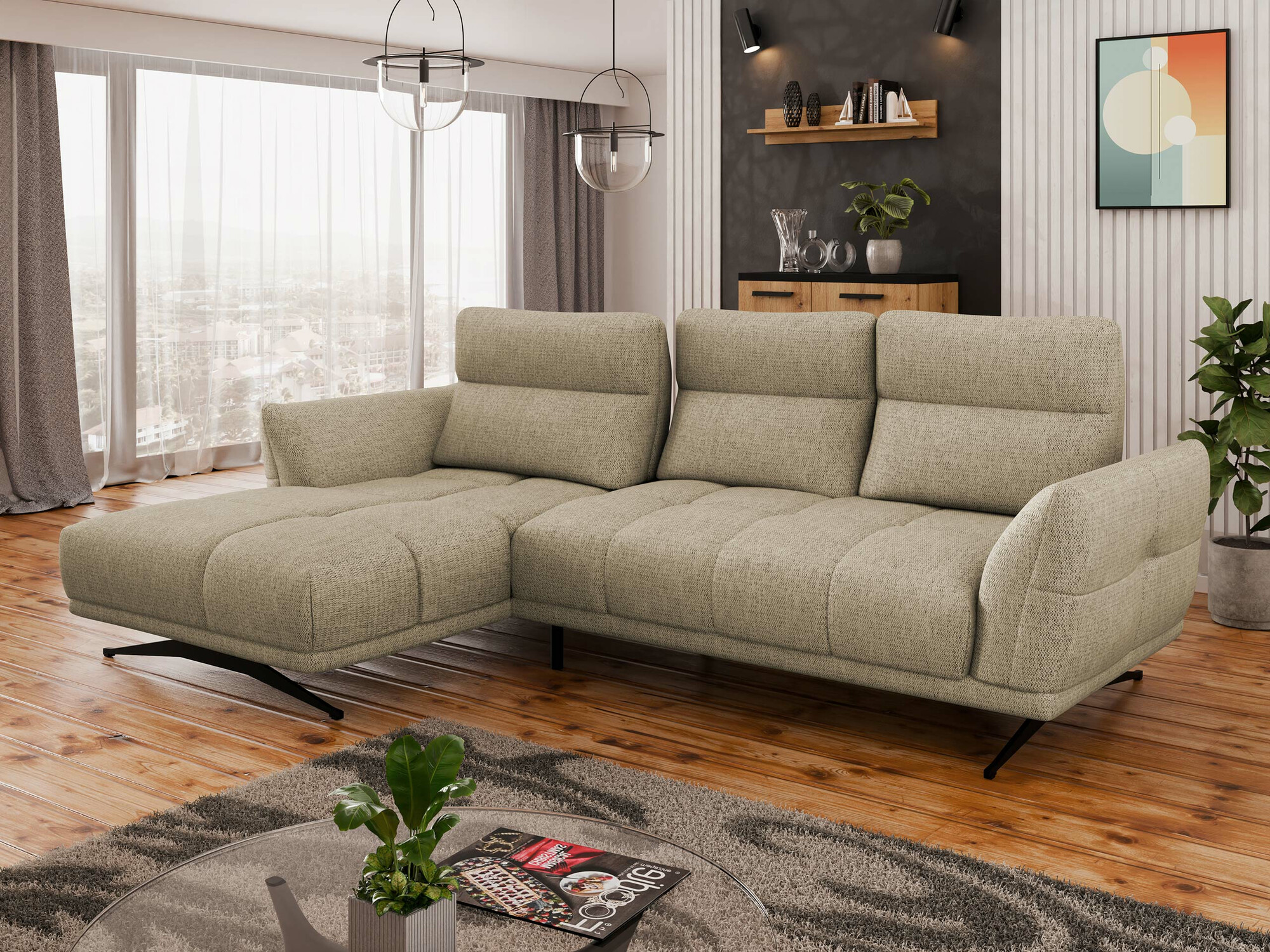 Ecksofa Lincoln 195 (Sorella 13)