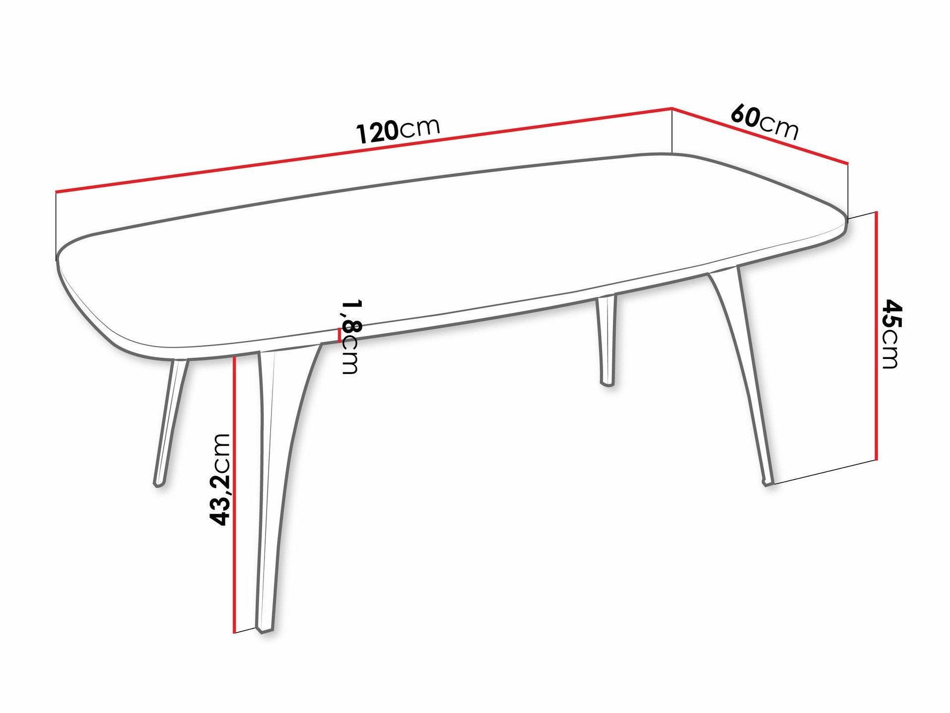 Couchtisch Oswego 125 (Craft-Eiche Gold)