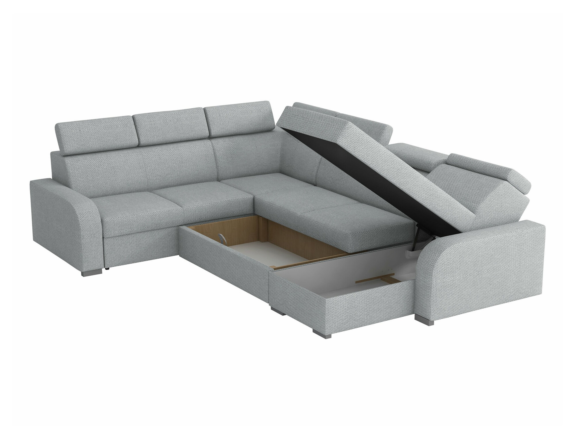 Ecksofa Ovos IV (Crown 18)