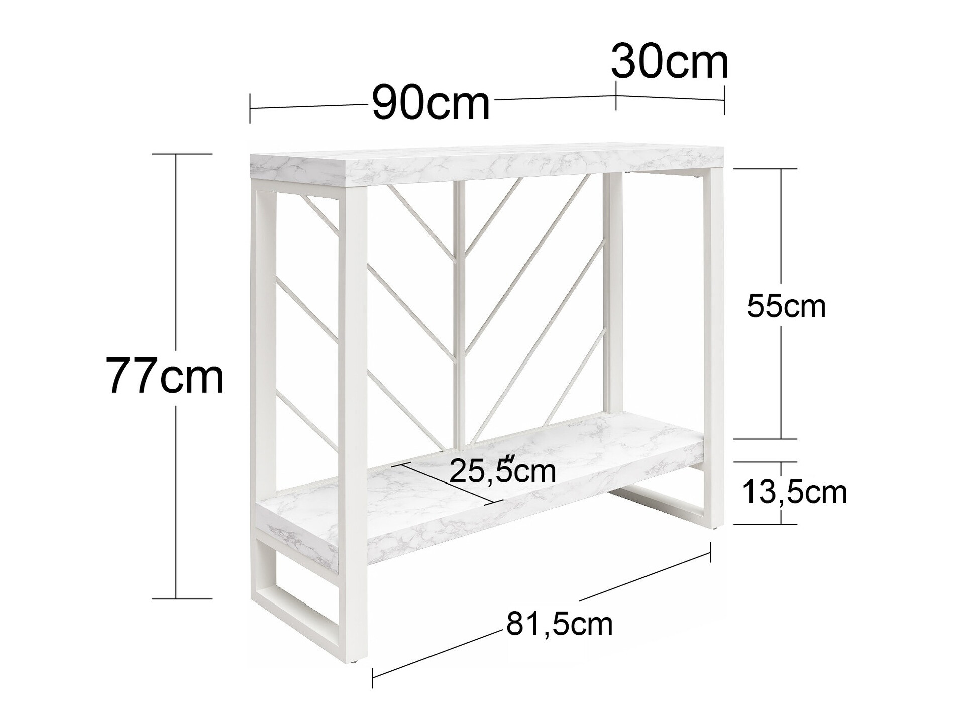 Konsolentisch CosmoLiving by Cosmopolitan 166