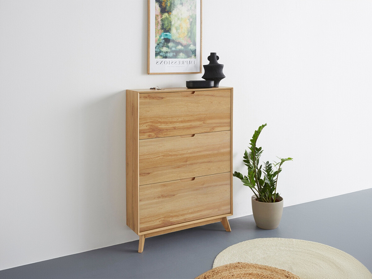 Schuhschrank Dorvou 105 (Eichenholzoptik)