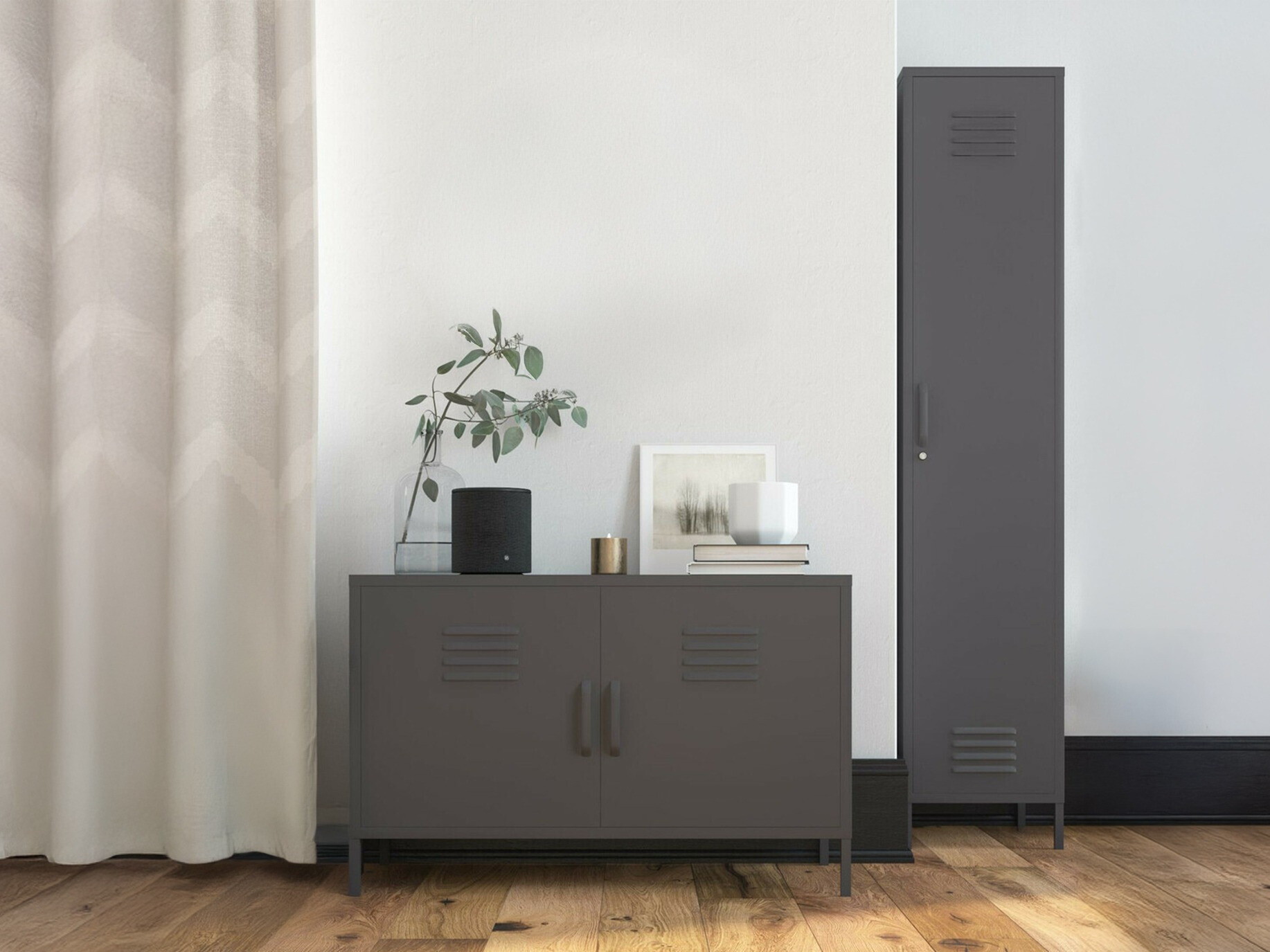 Möbel-Set Merfeli 105 (Graphit)