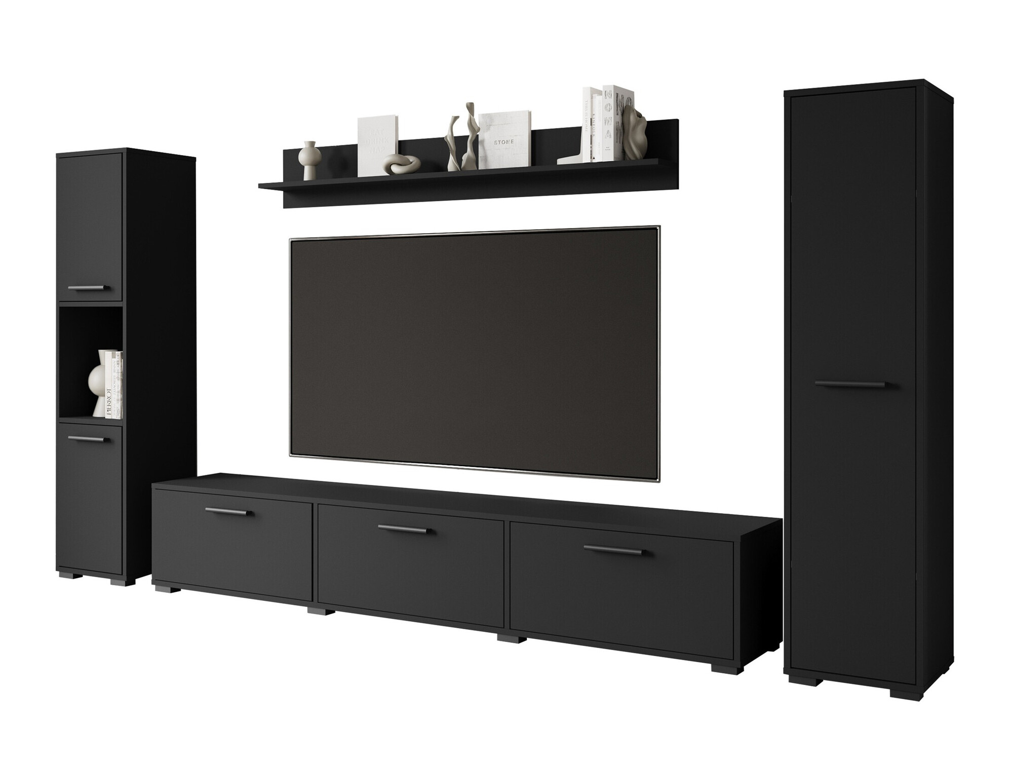 Wohnzimmer-Sets Sarasota 175 (Graphit)
