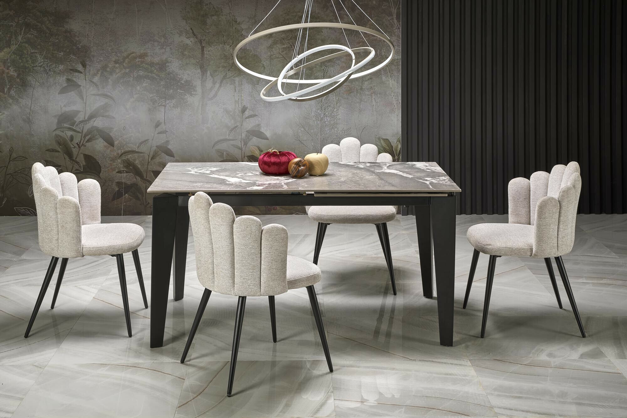 Tisch Houston 2157 (Grauer Marmor)