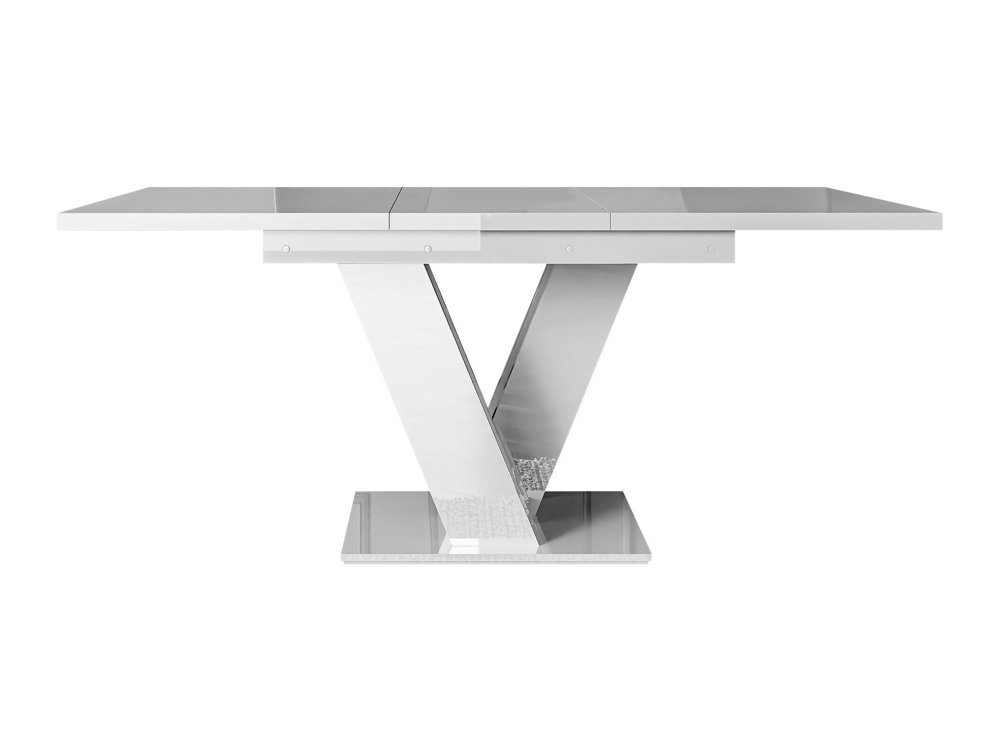 Tisch Musus (Weiss glänzend)