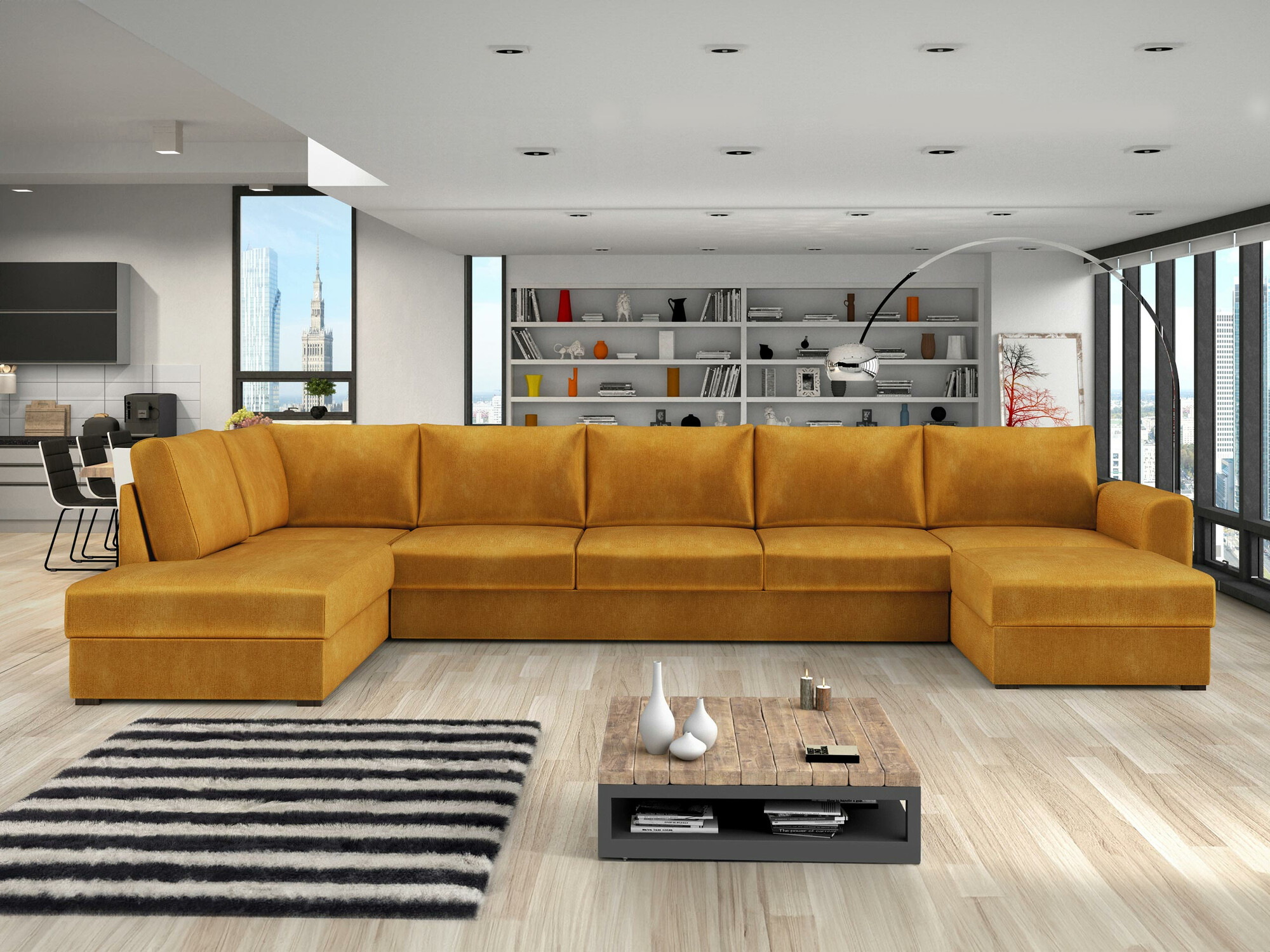 Ecksofa Comfivo Flumen I (Wave 05)