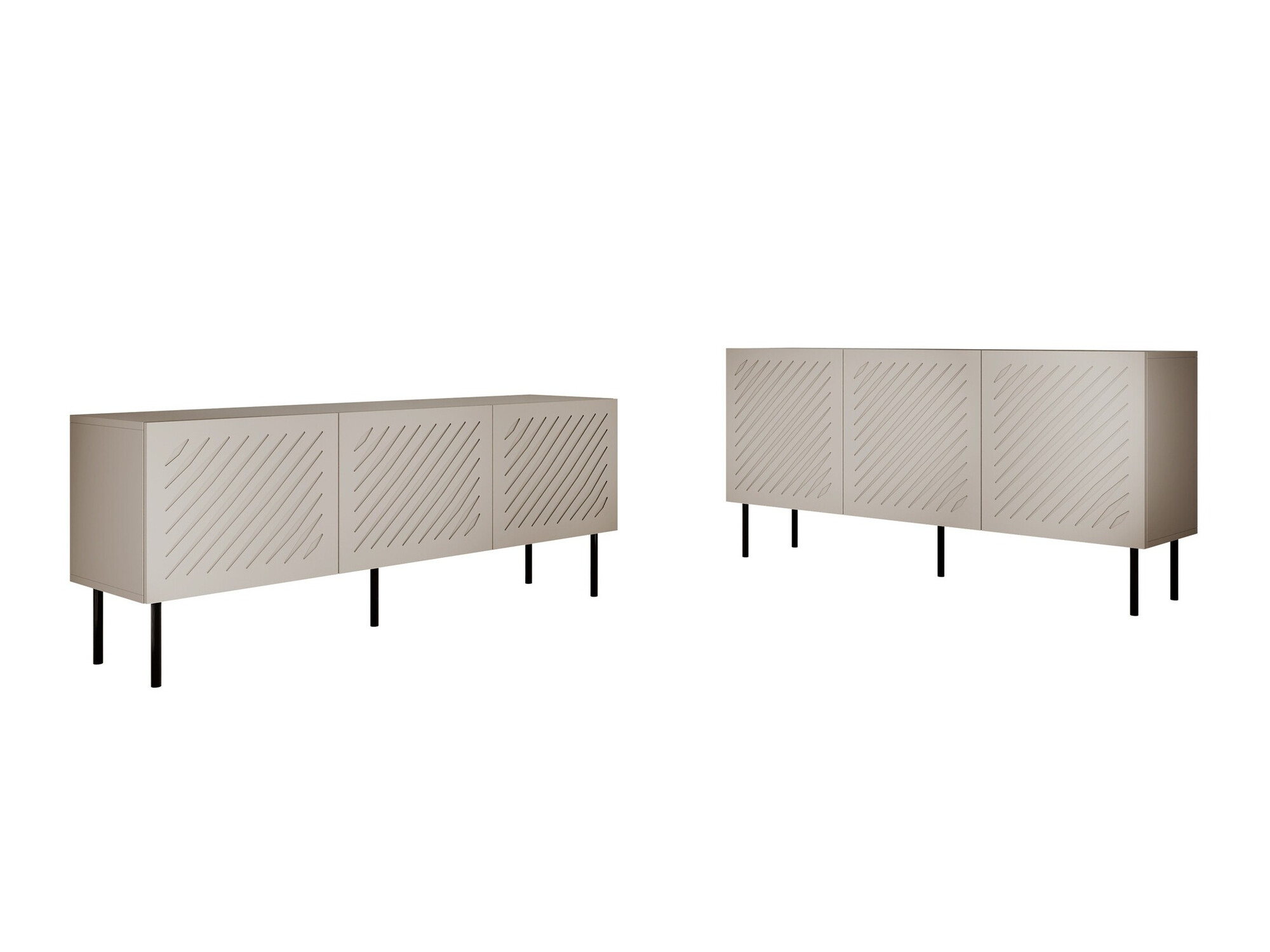 Wohnzimmer-Set Tolfelo 105 (Beige)