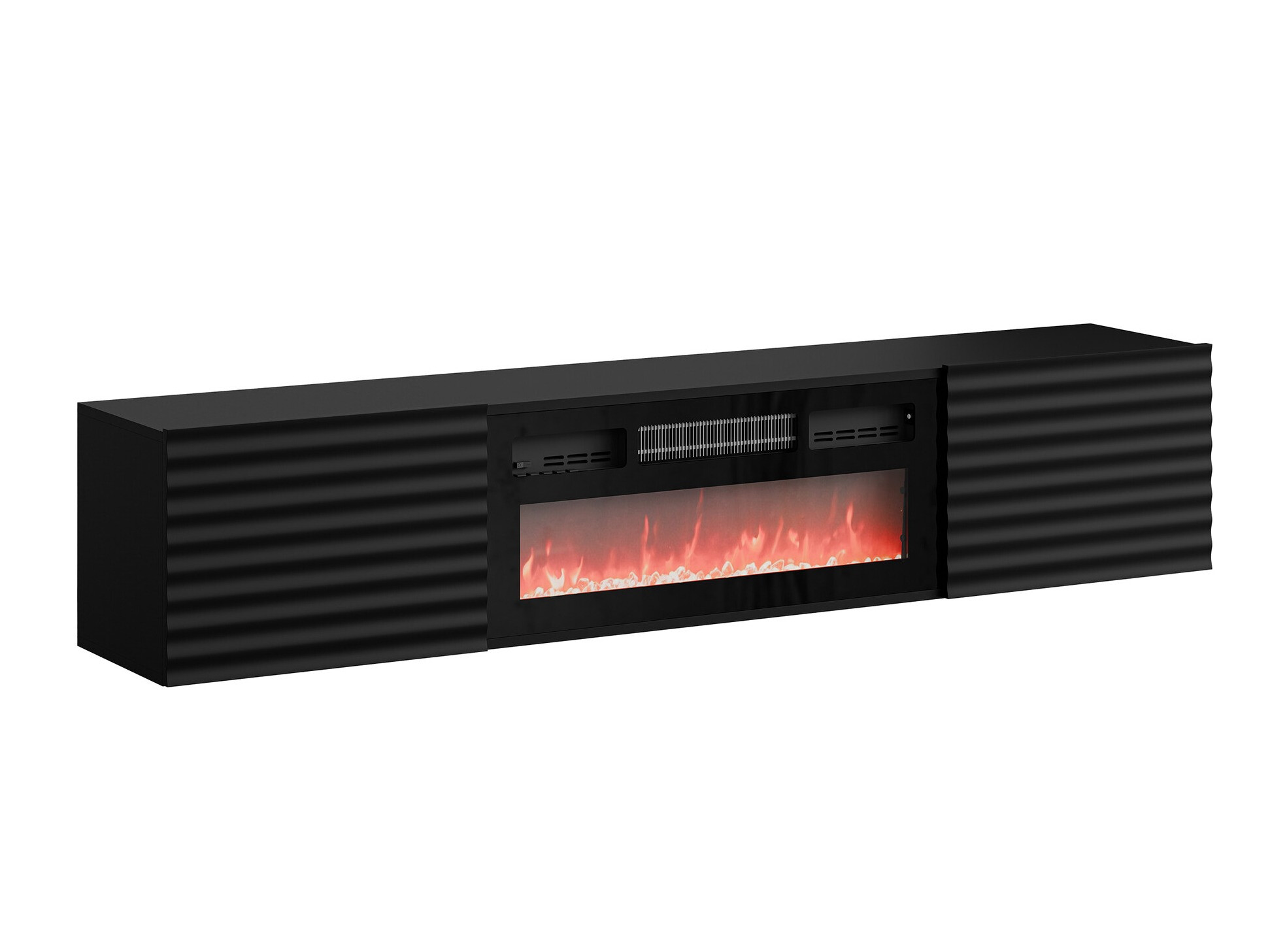 TV-Möbel Charlotte 206 (Schwarz)