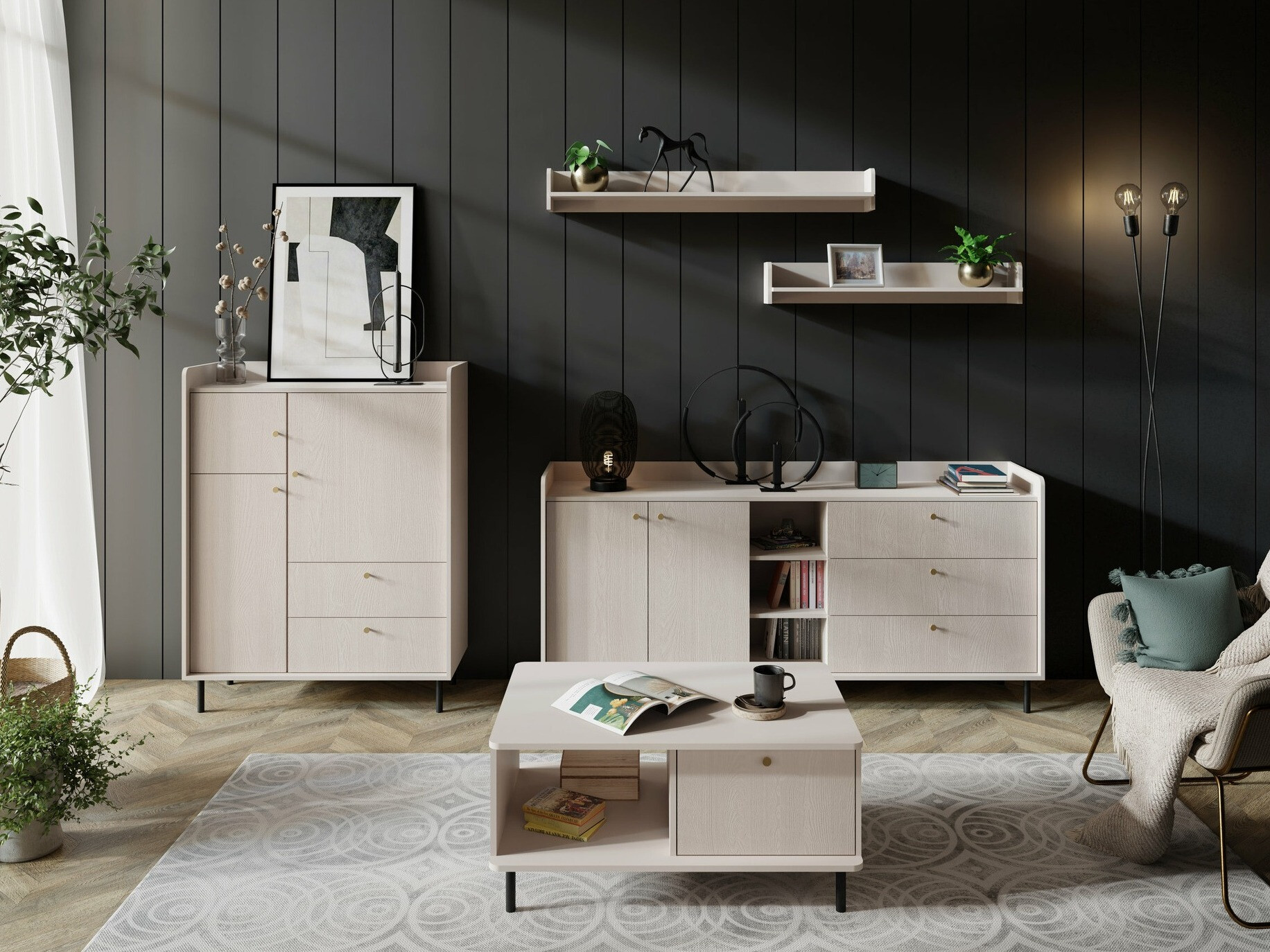 Wohnzimmer-Set Sorsale 111