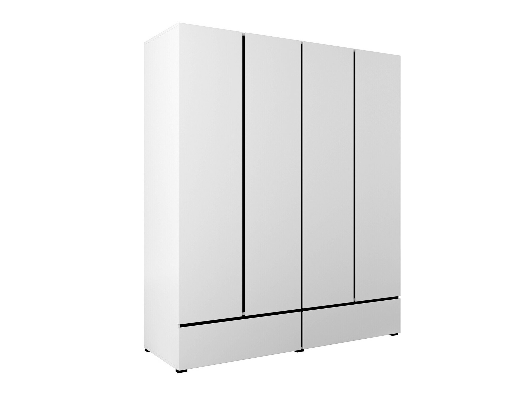 Kleiderschrank Alfere 119 (Weiss)