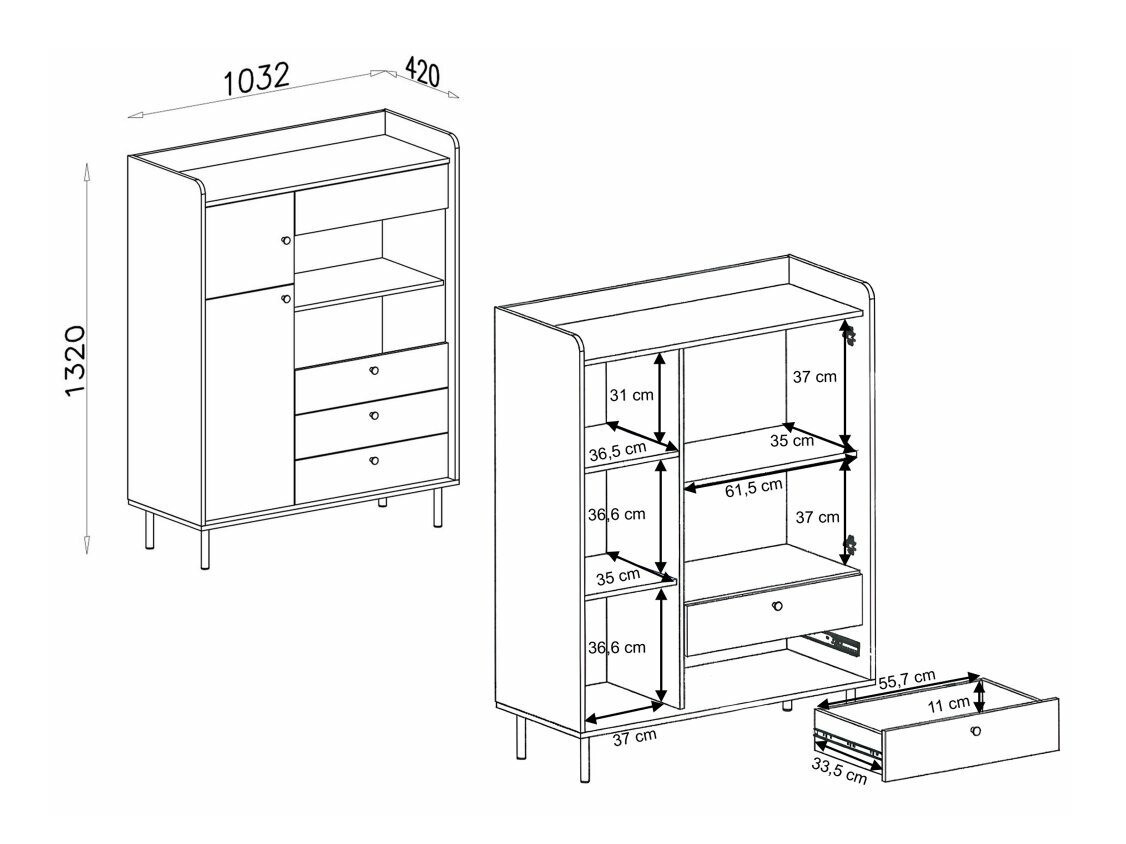 Kommode Sorsale 101