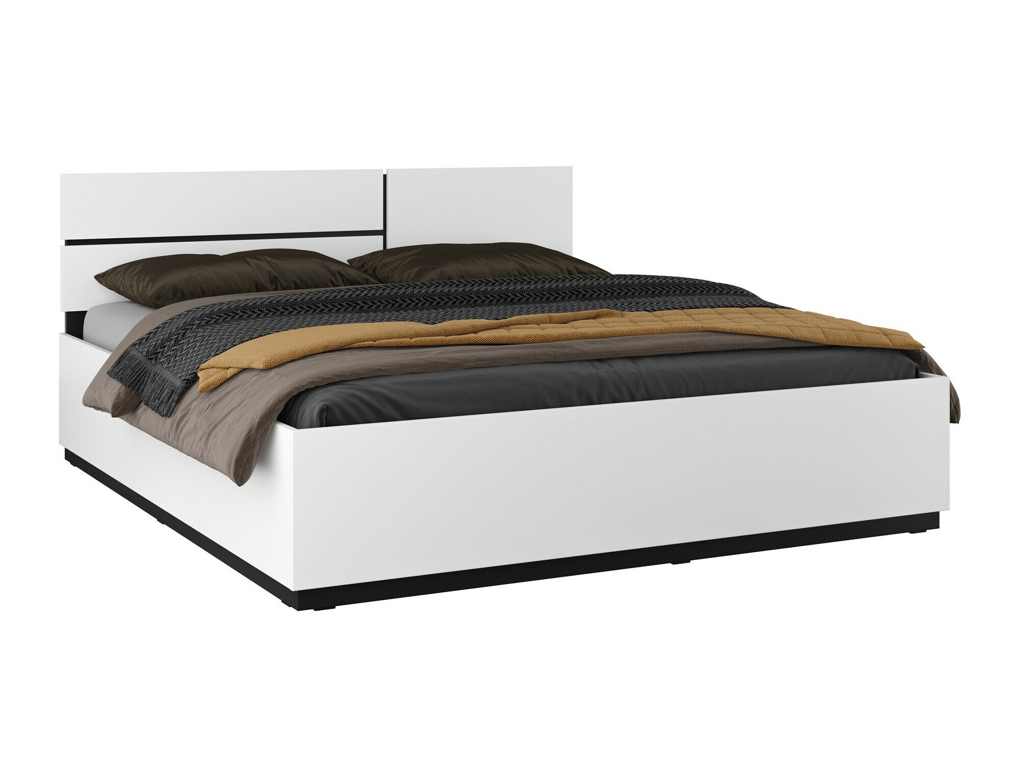 Bett Alfere 123 (Weiss)