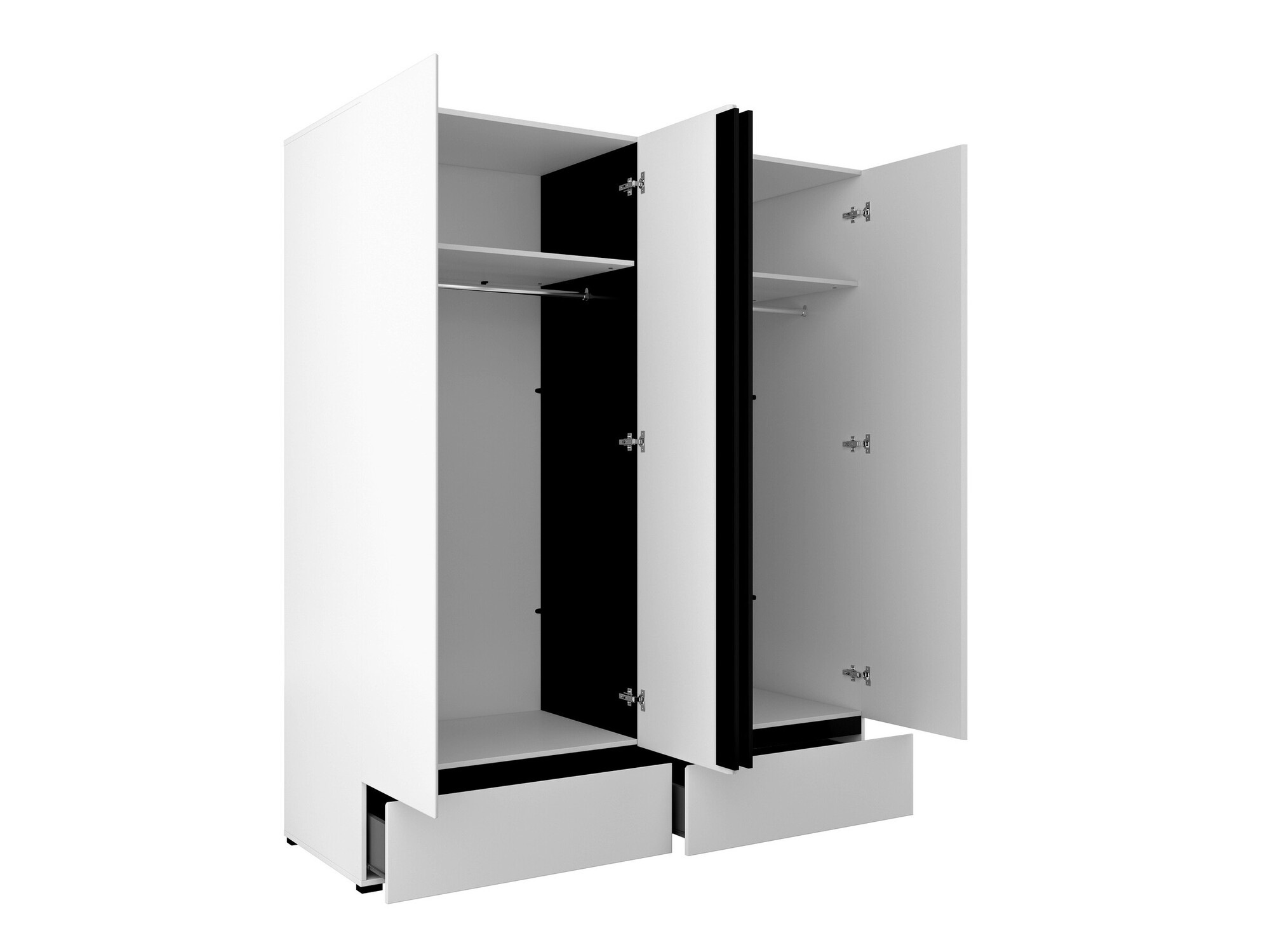 Schlafzimmer-Set Alfere 124 (Weiss)