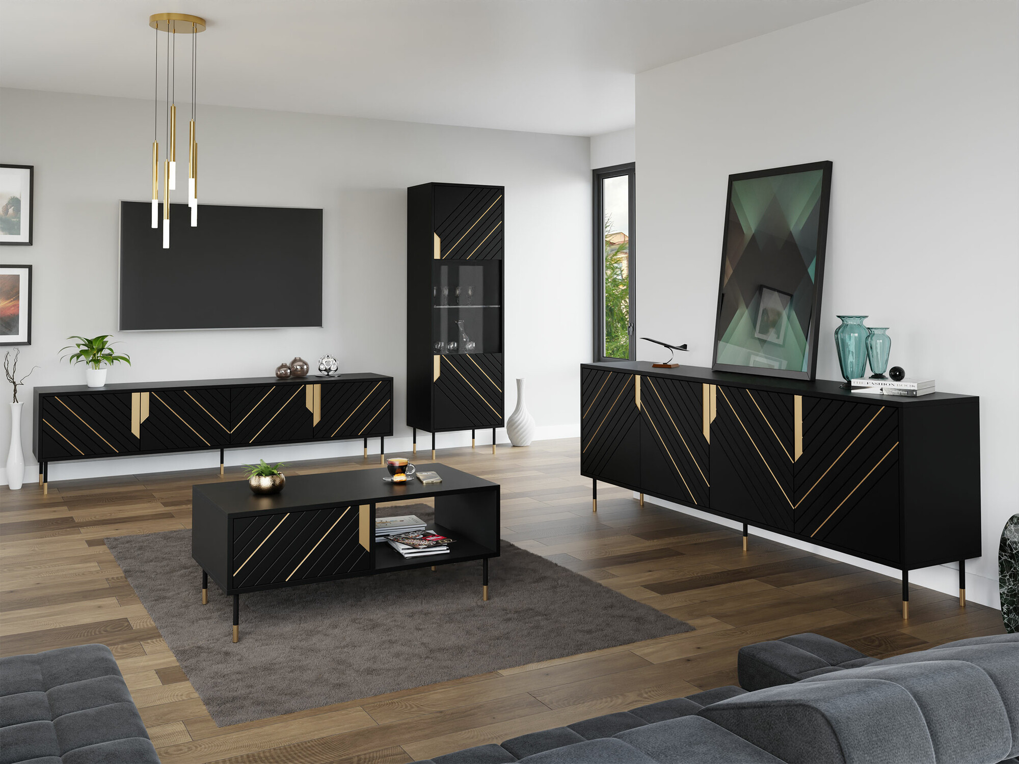 Wohnzimmer-Sets Elmteo 106