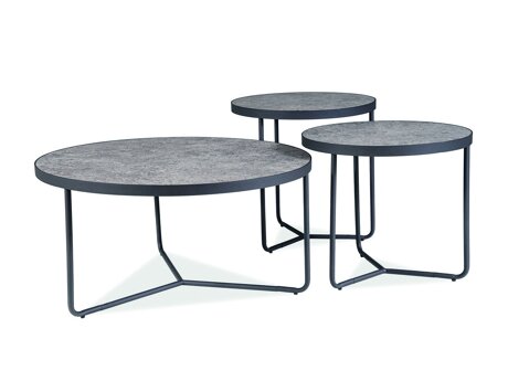 Couchtischset Detroit 570 (Beton)