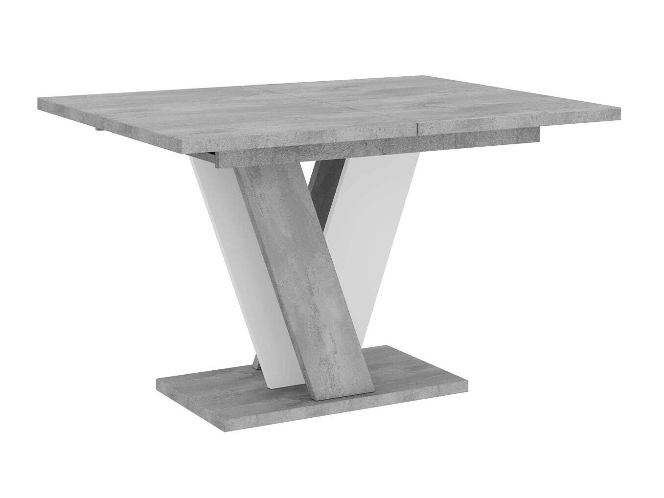 Tisch Goodyear 125 (Grau + Weiss)