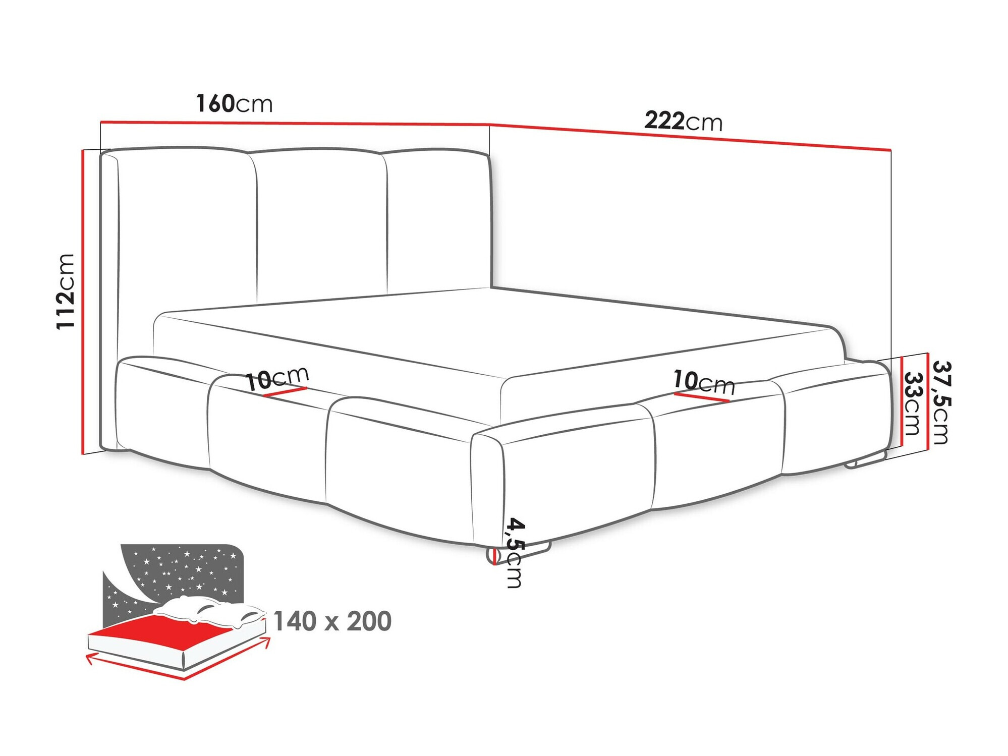 Bett Comfivo Fabrica (Kronos 46)