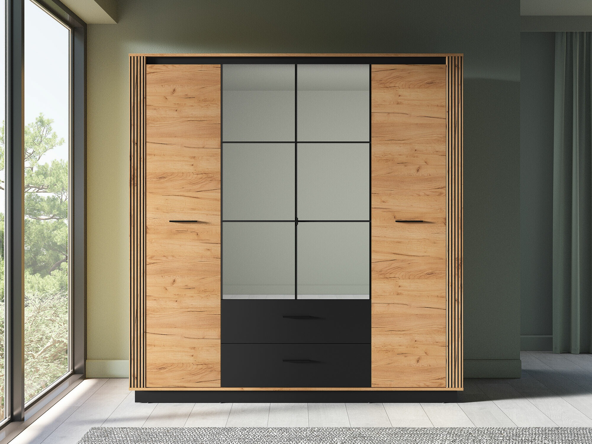 Kleiderschrank Livluo 100