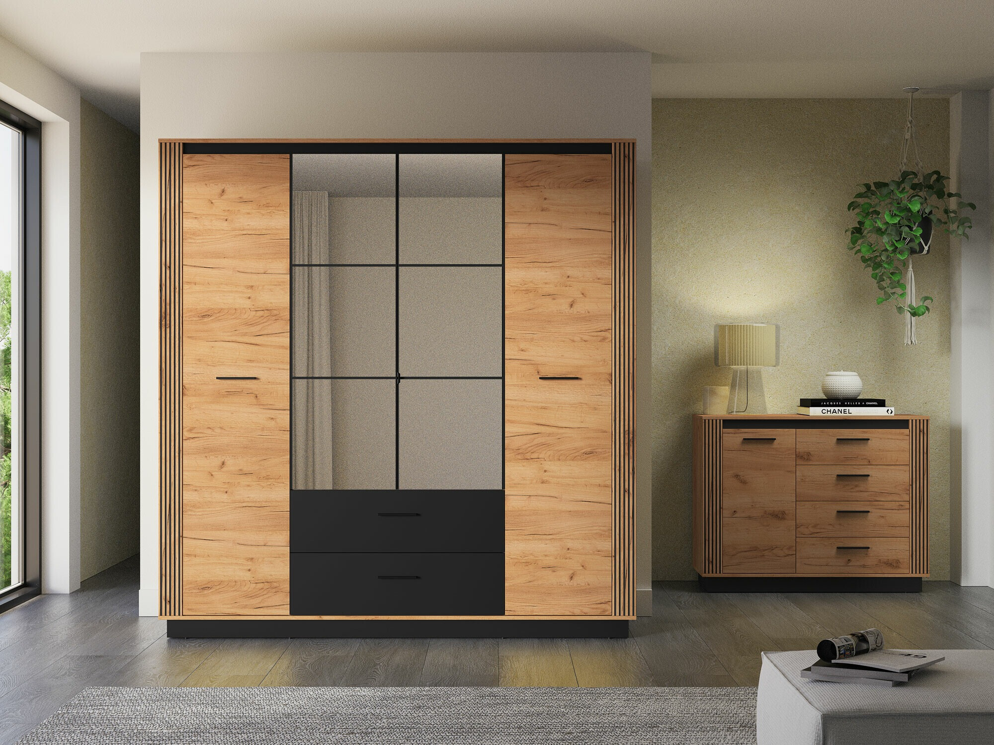 Kleiderschrank Livluo 100