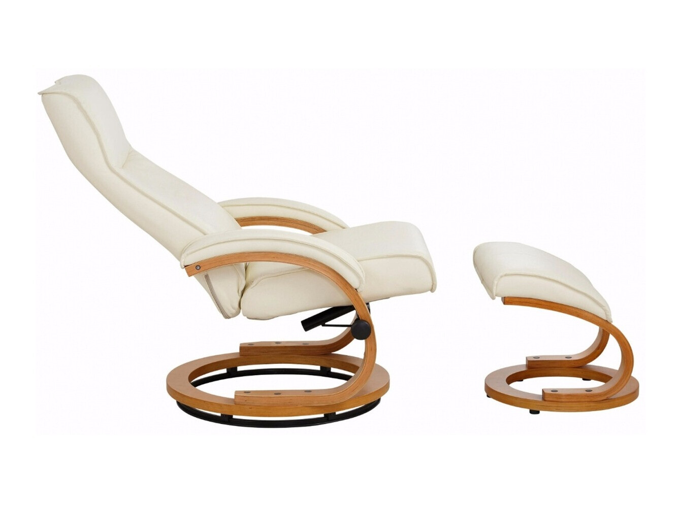 Sessel Denton 196 (Braun + Cremefarben)