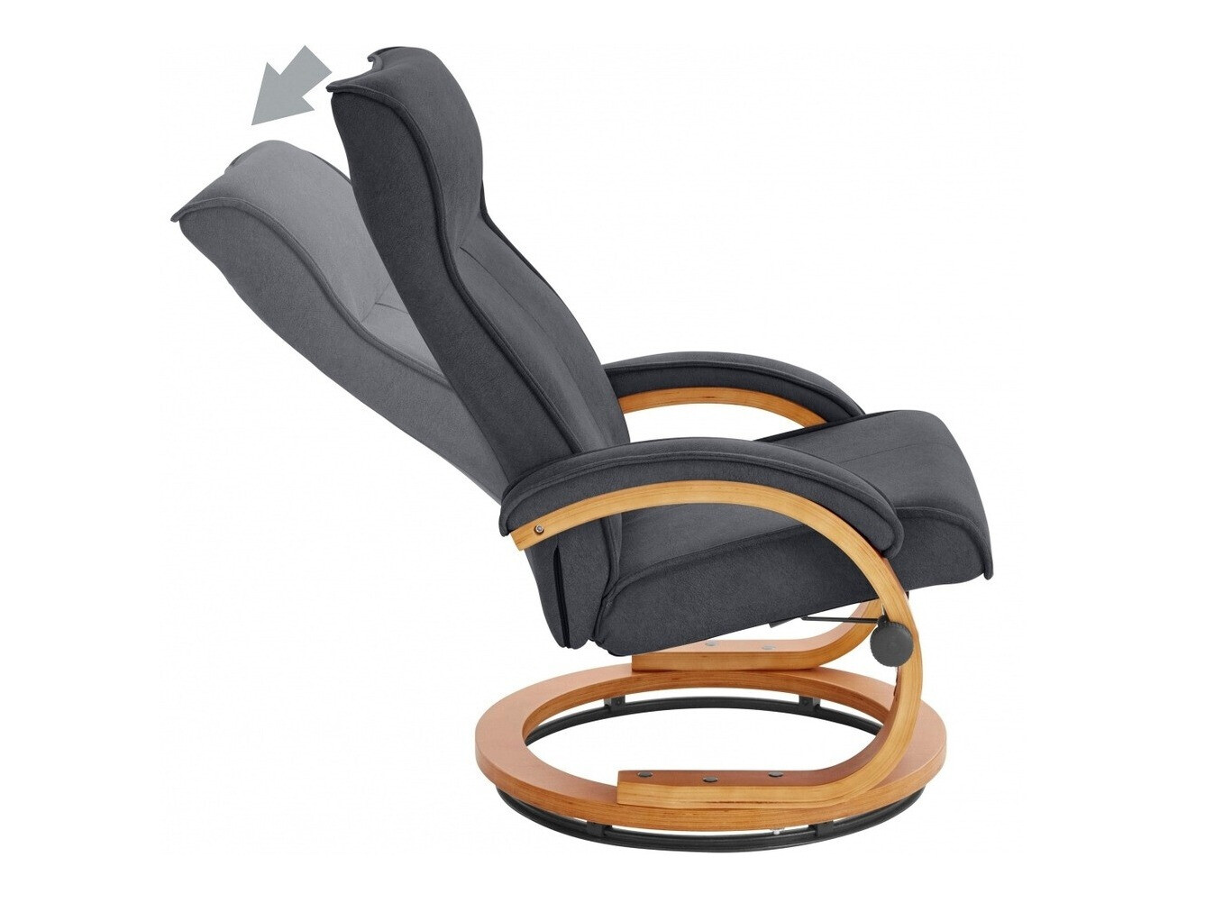 Sessel Denton 196 (Braun + Cremefarben)