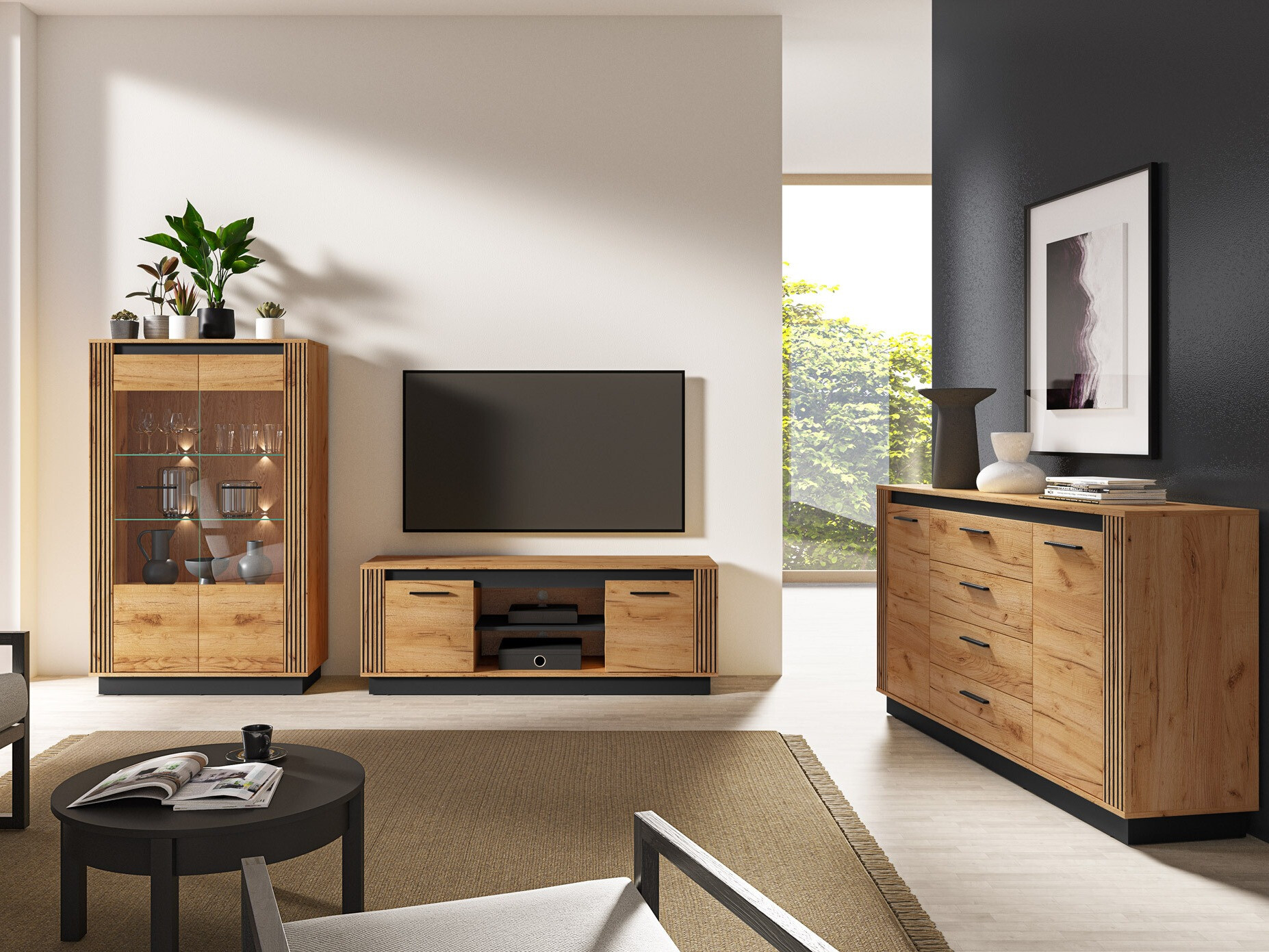 Wohnzimmer-Set Livluo 115