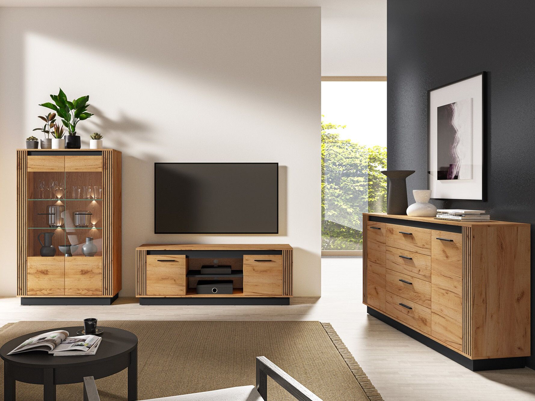 Wohnzimmer-Set Livluo 115