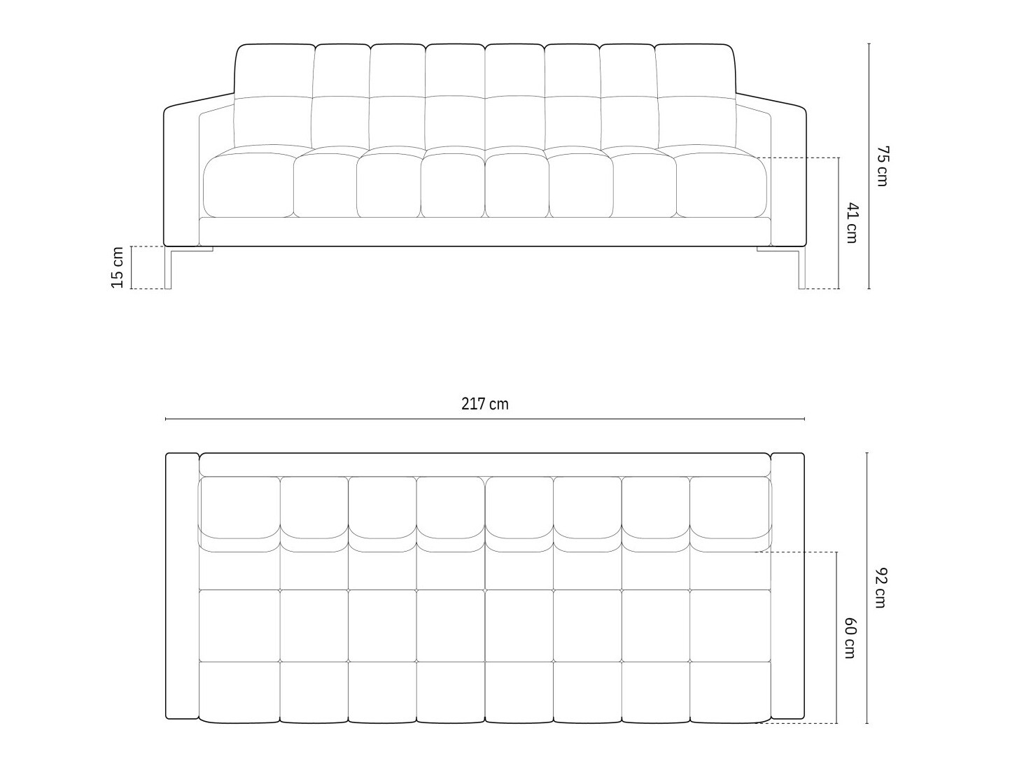 Sofa Lormelo 102 (Neve 80)
