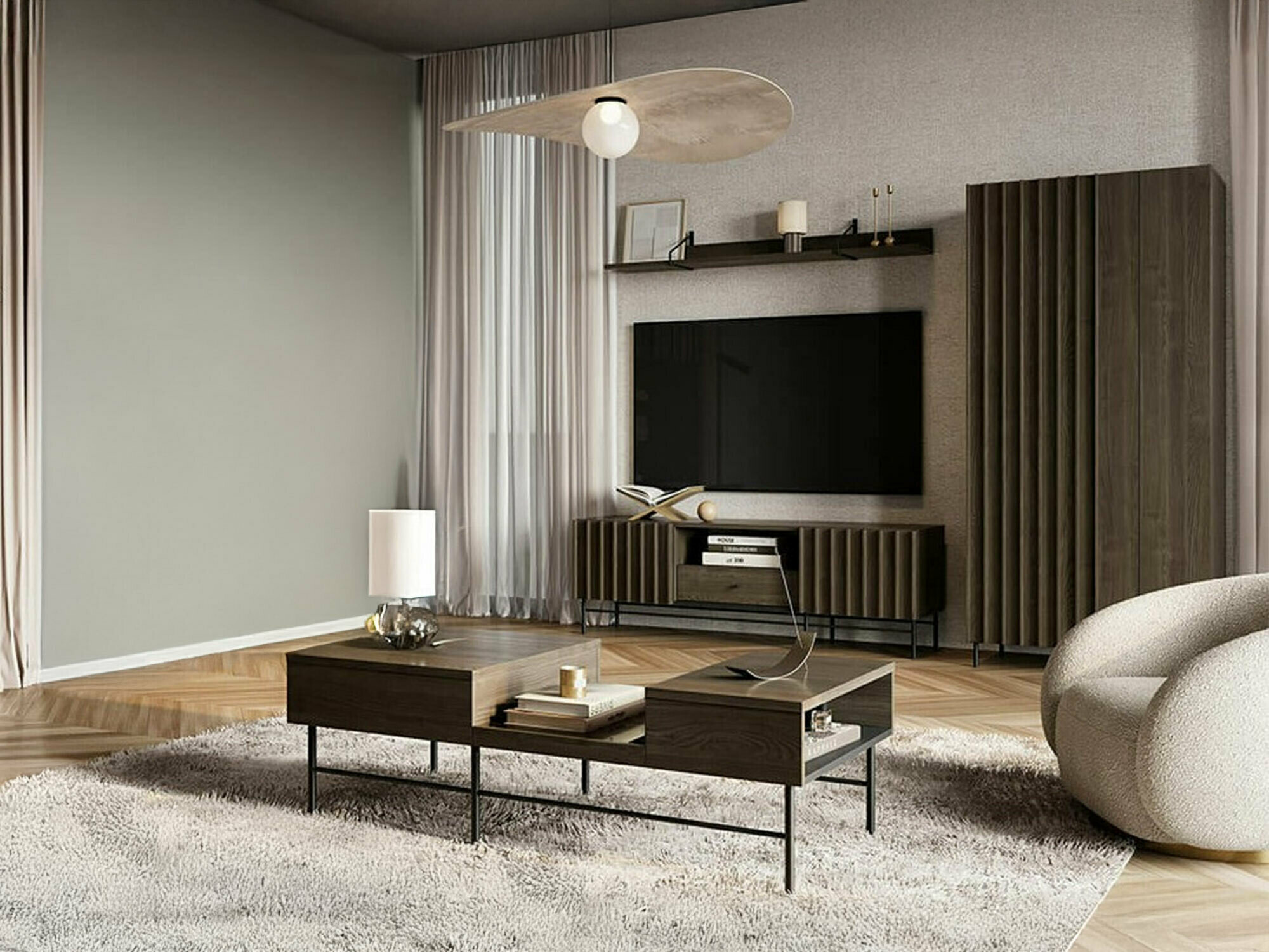 Wohnzimmer-Set Catevari 108
