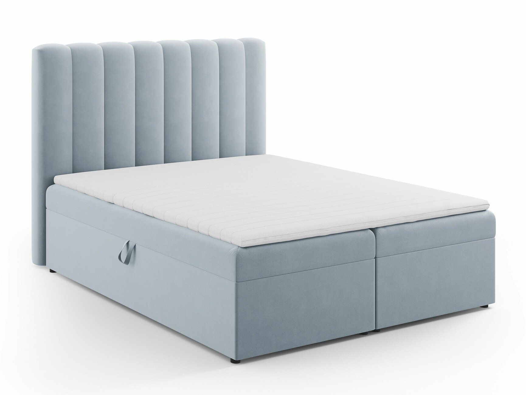Boxspringbett Beckley 113 (Bluvel 06)
