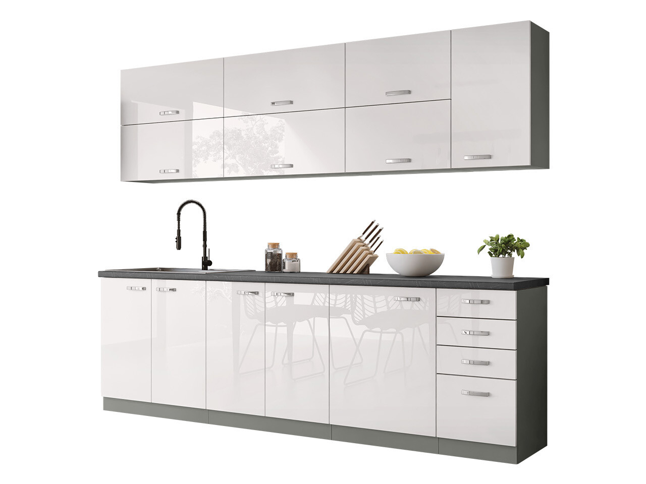 Modulares Küchenset Multi White 123