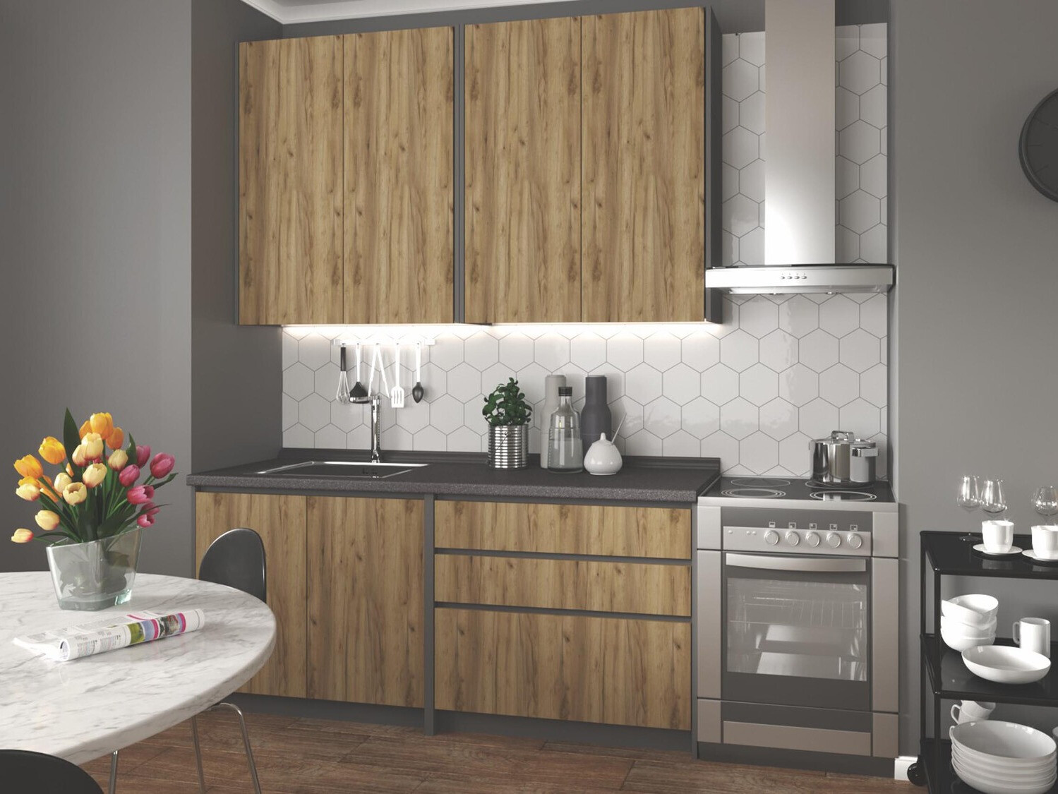 Küchenzeile Houston 1869