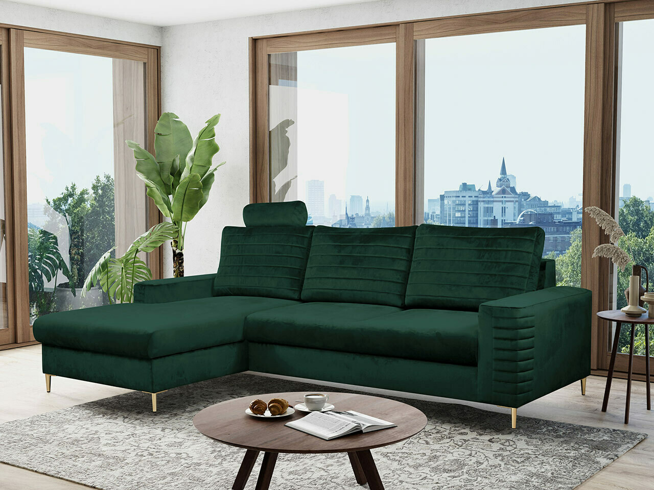 Ecksofa Comfivo Cumintudo (Velluto 27)