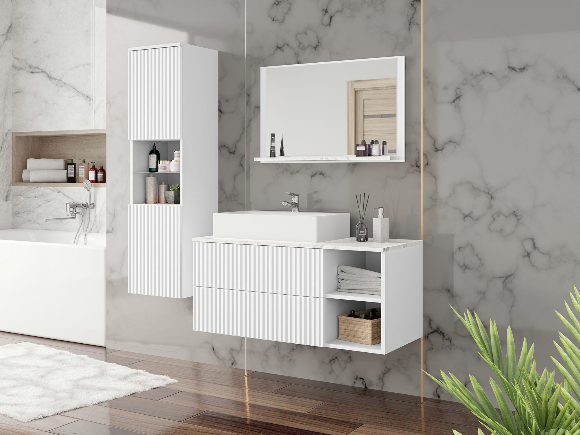 Badezimmer-Set Nauta I