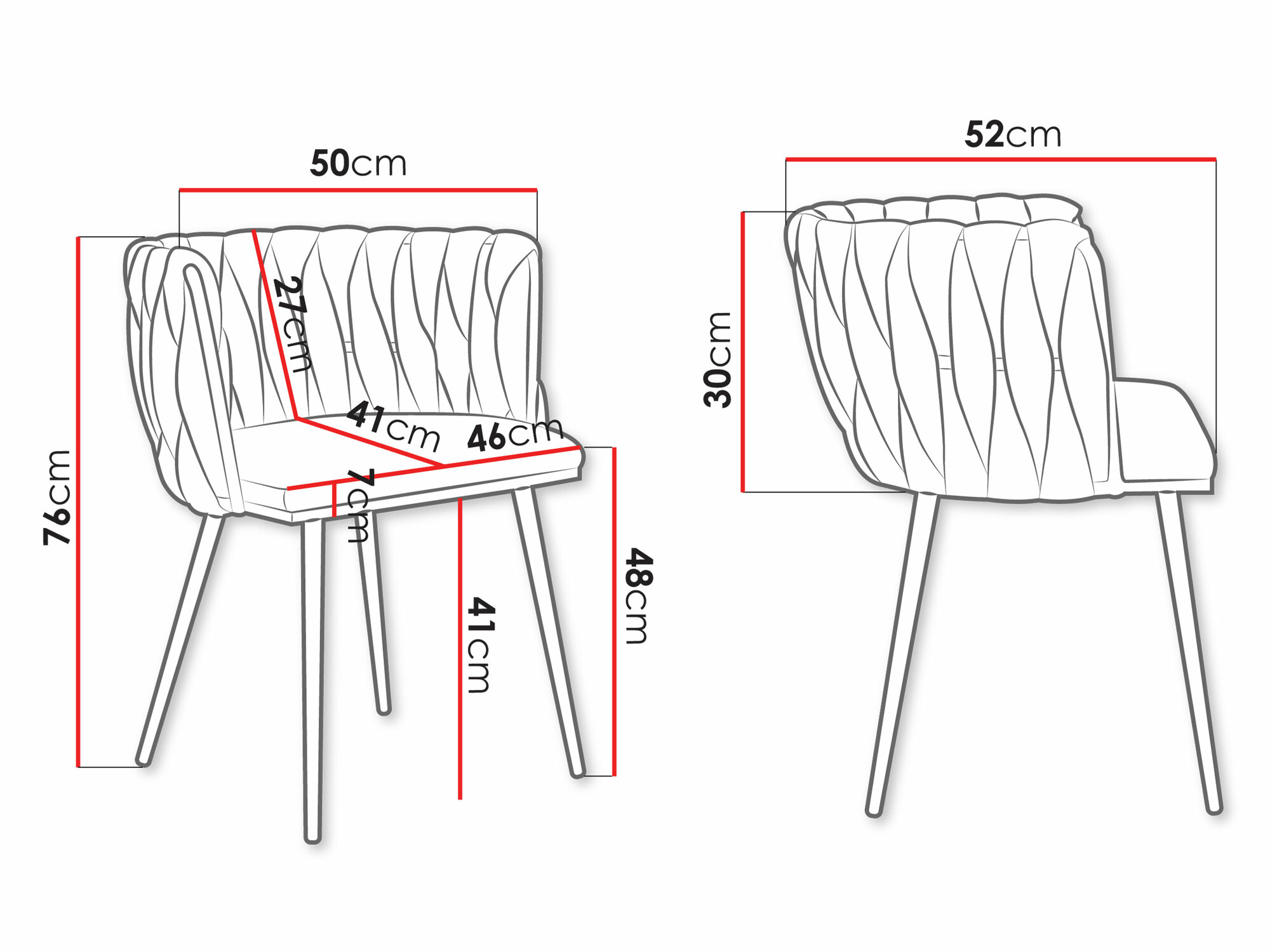 Stuhl Comfivo Hilaritas XI (Gold + Grau)