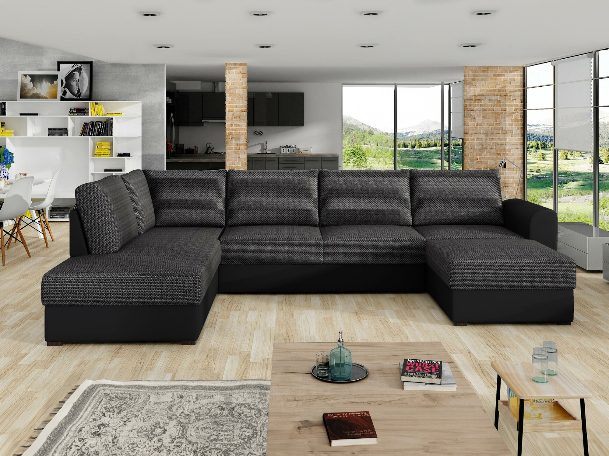 Ecksofa Comfivo Flumen (Soft 011 + Majorka 03)