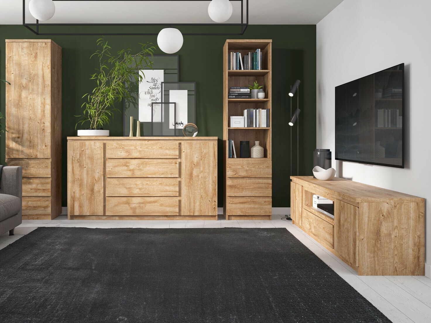 Kommode Merfere 111 (Eiche)