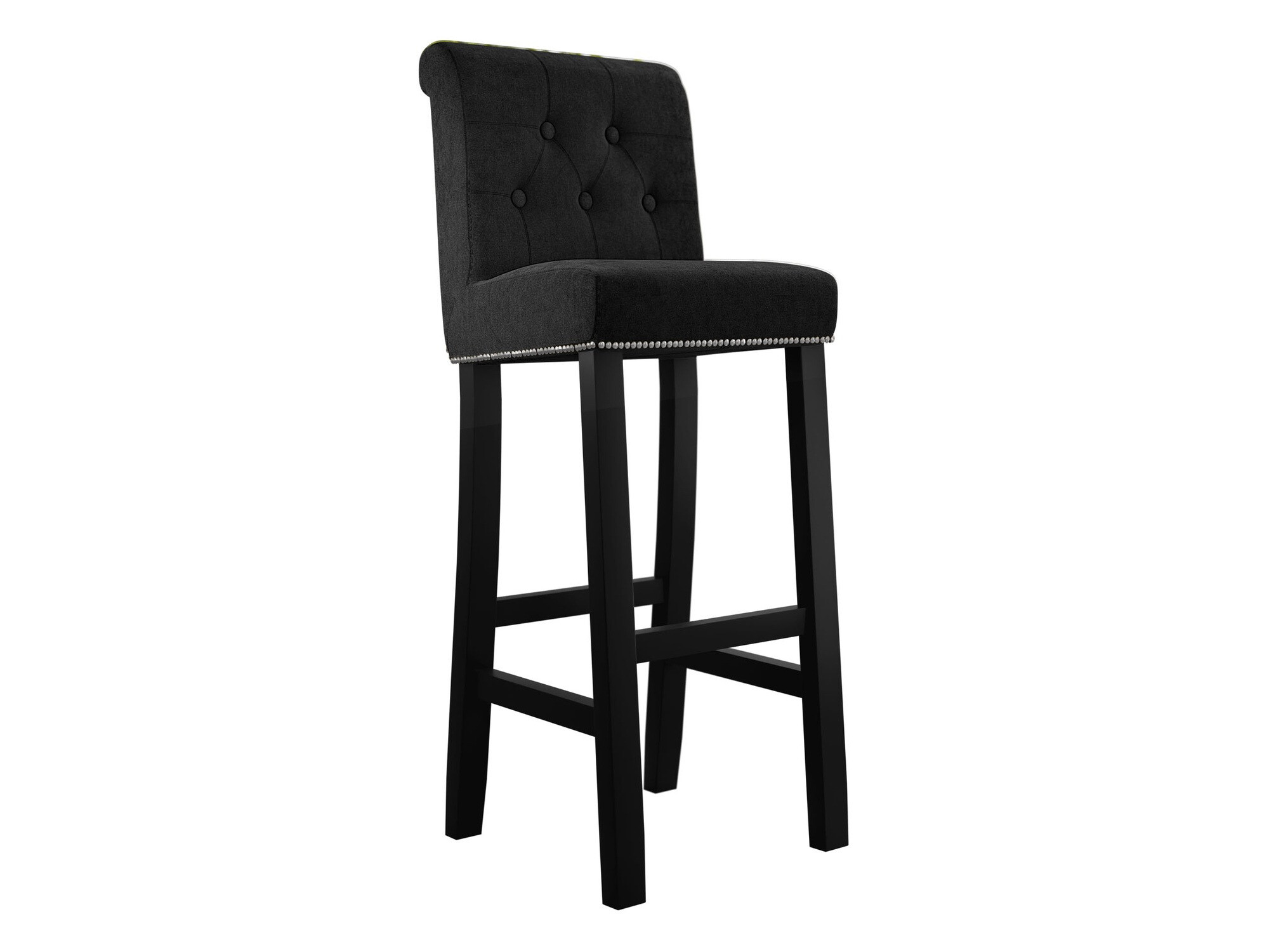 Barhocker Jackson 100 (Schwarz + Magic Velvet 2219)