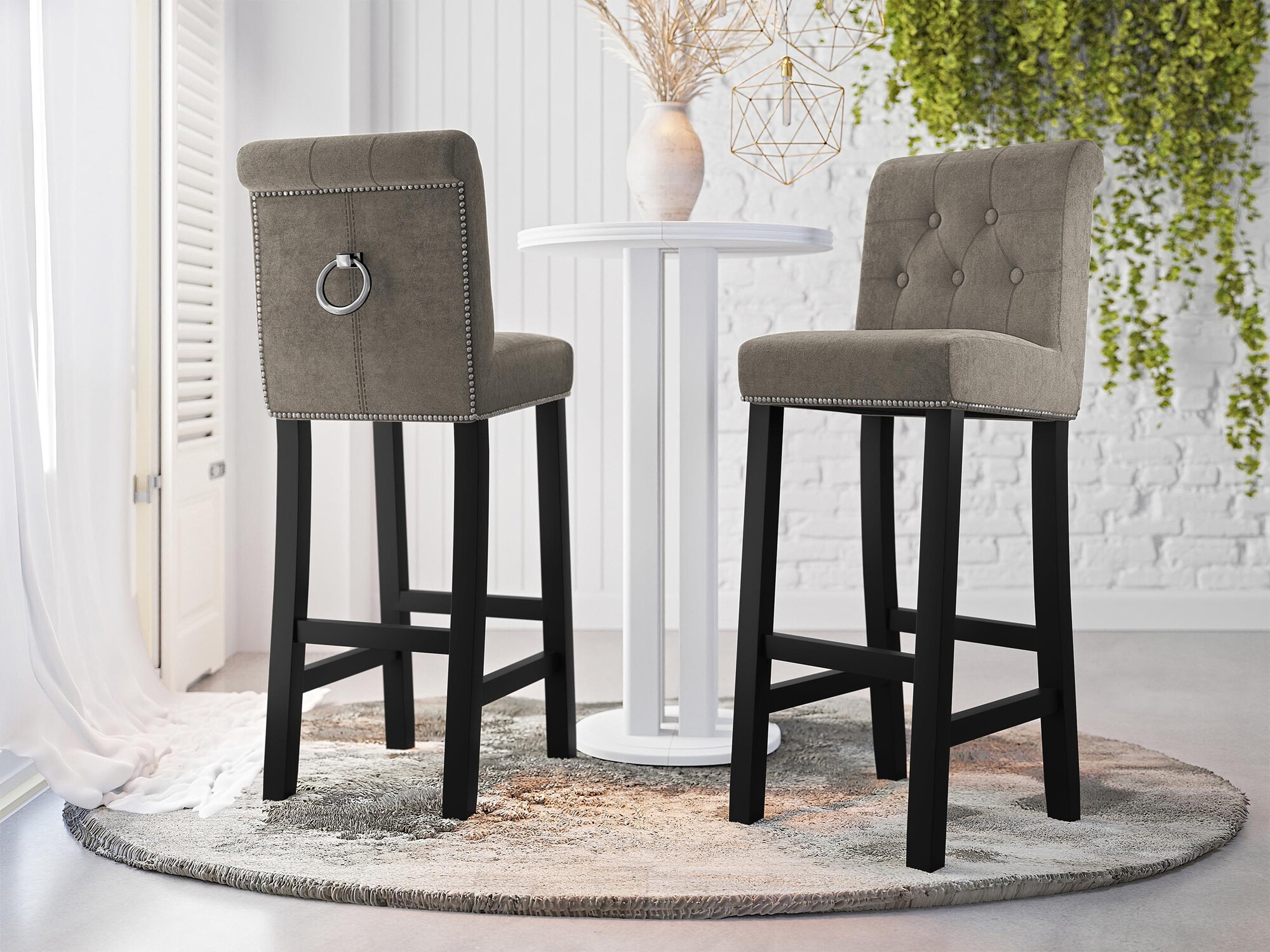 Barstuhl Jackson 100 (Magic Velvet 2209)