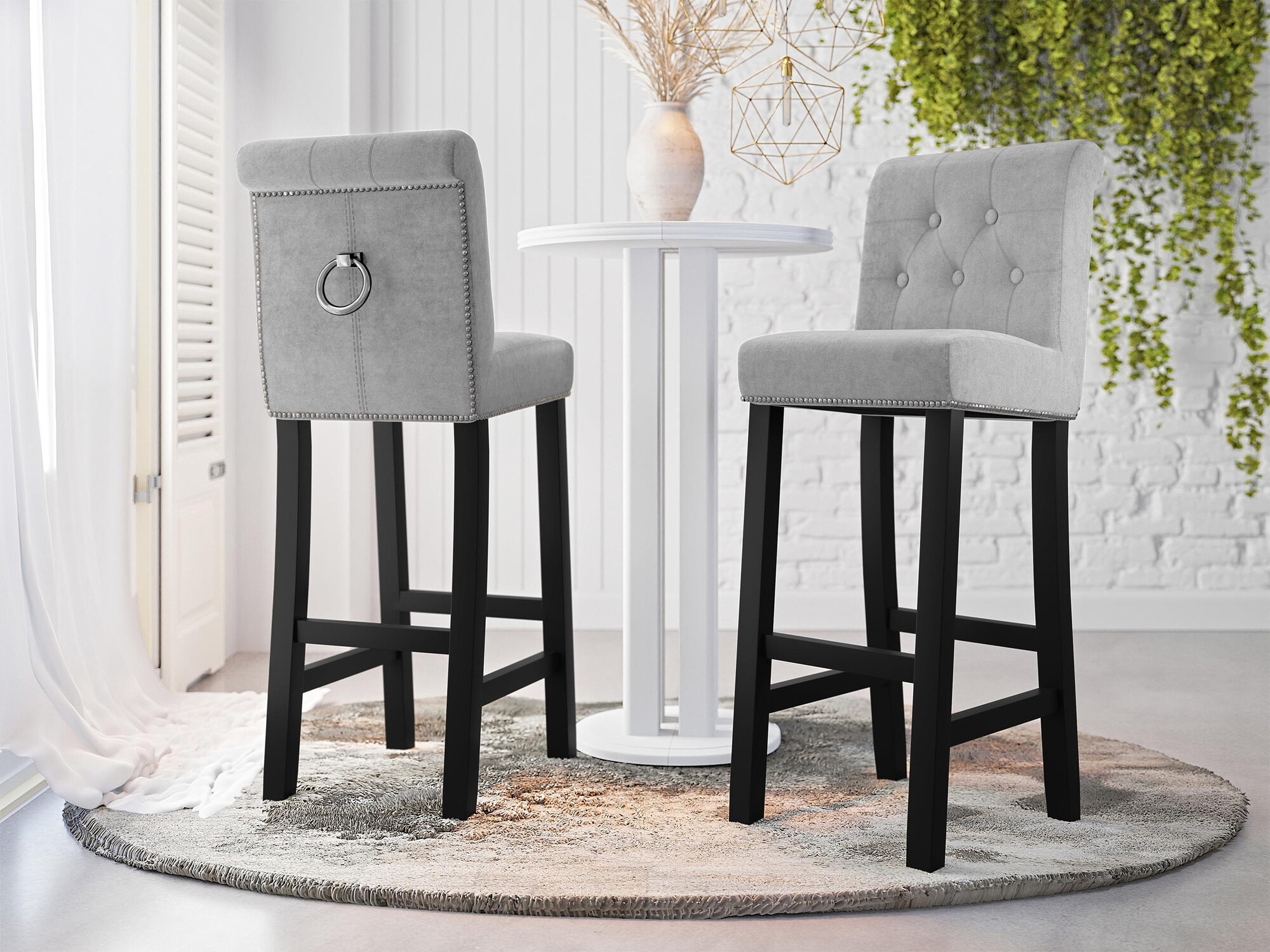 Barstuhl Jackson 100 (Magic Velvet 2240)