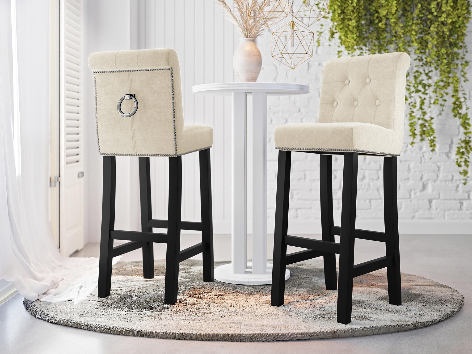 Barstuhl Jackson 100 (Magic Velvet 2250)