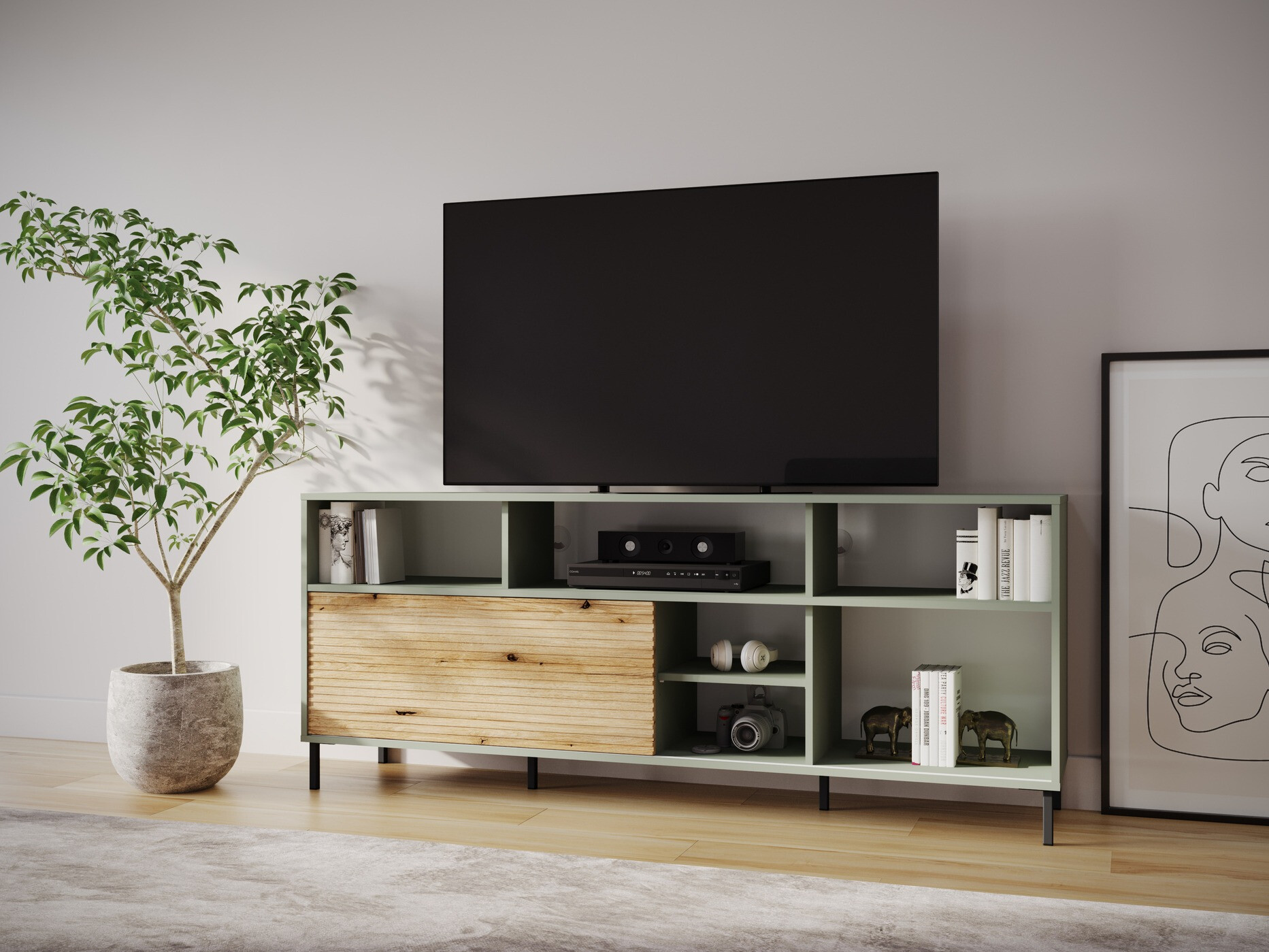 TV-Möbel Novfera 100