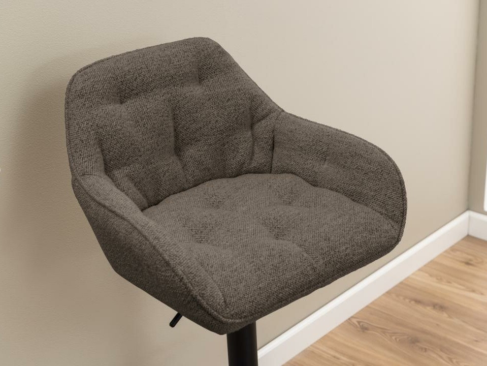 Barstuhl Norsica 776 (Schwarz + Braun)