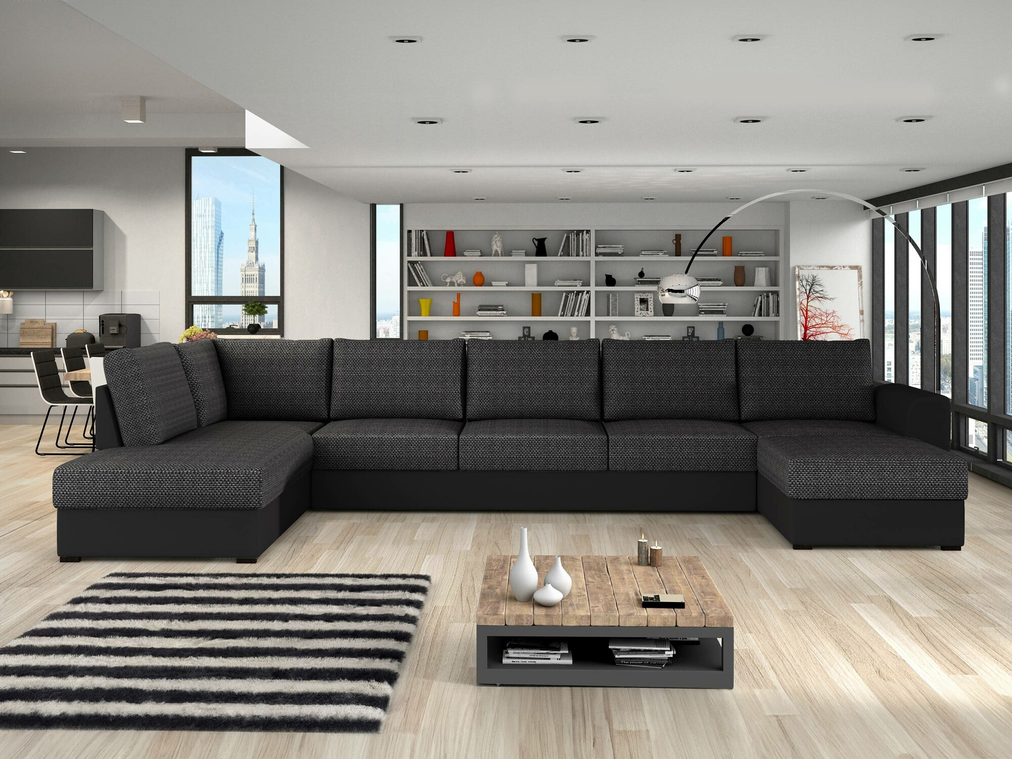 Ecksofa Comfivo 191 (Soft 011 + Majorka 03)