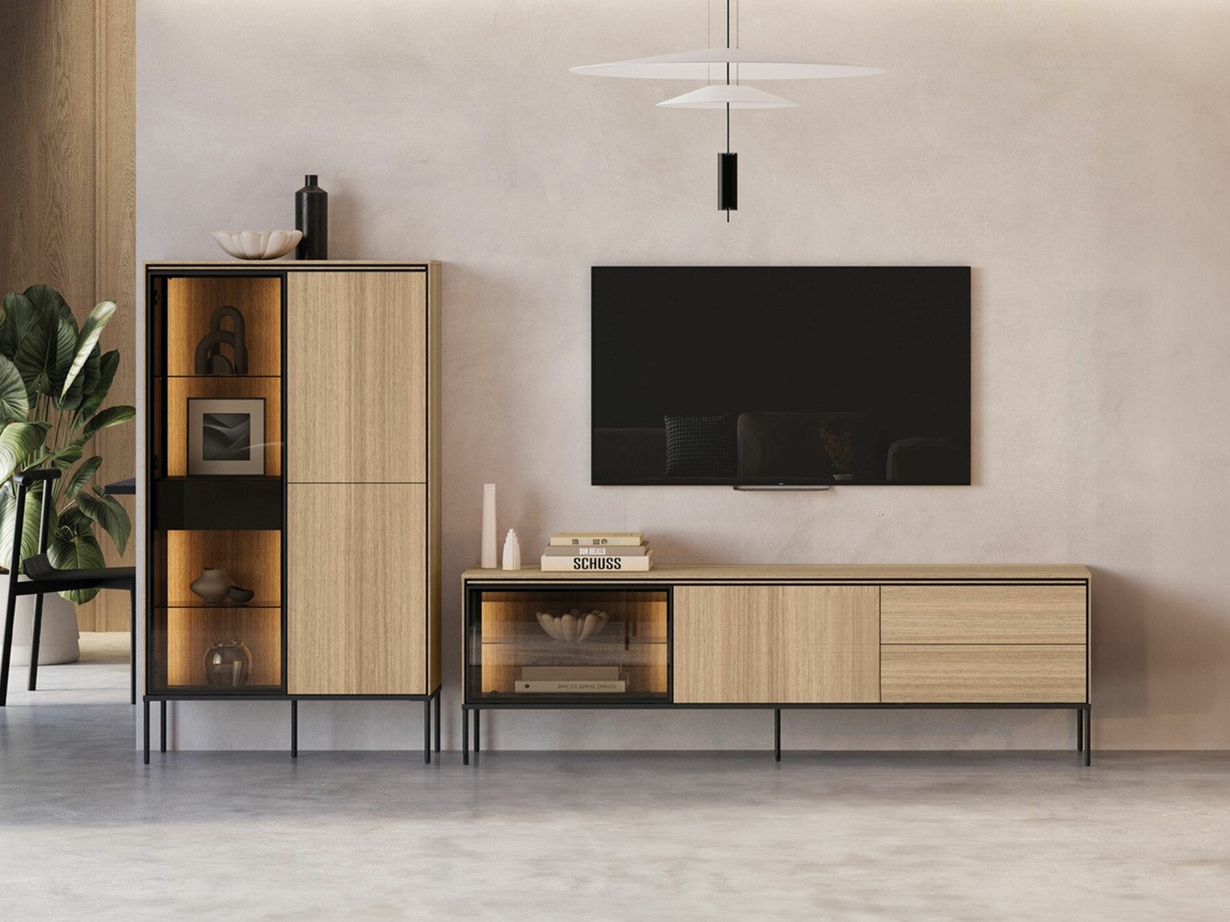 Wohnzimmer-Set Evaliri 111