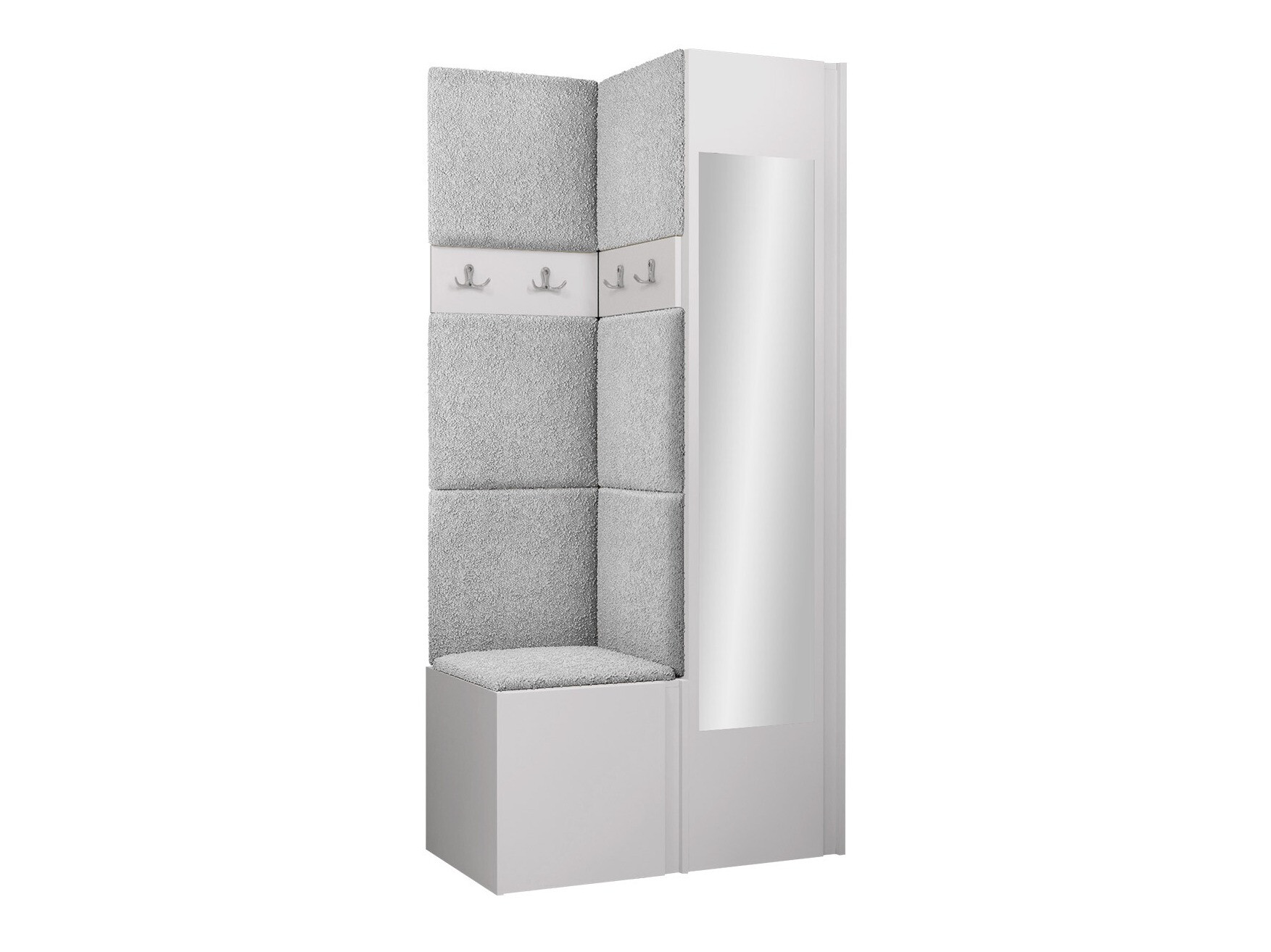 Flurgarnitur Pinis XXV (Weiss)