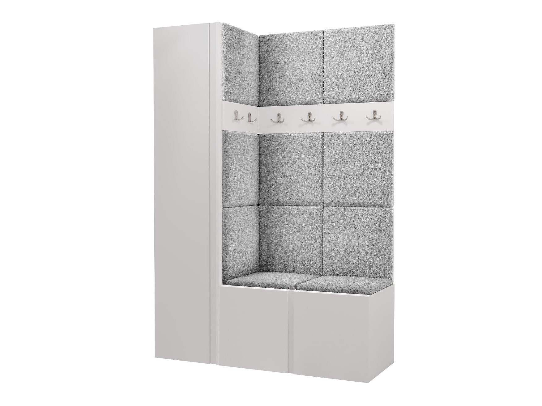 Flurgarnitur Pinis IX (Weiss)