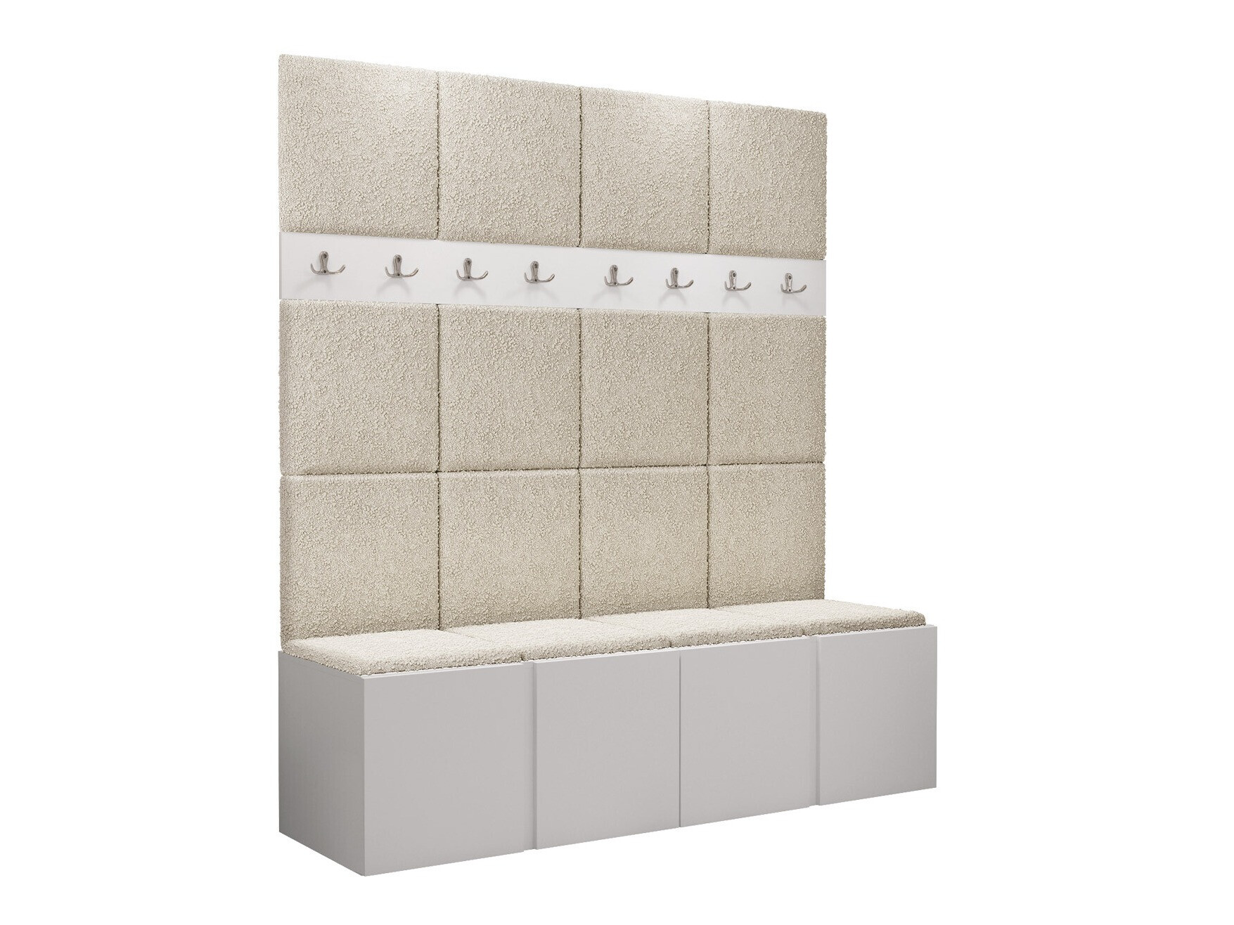 Flurgarnitur Pinis V (Weiss)